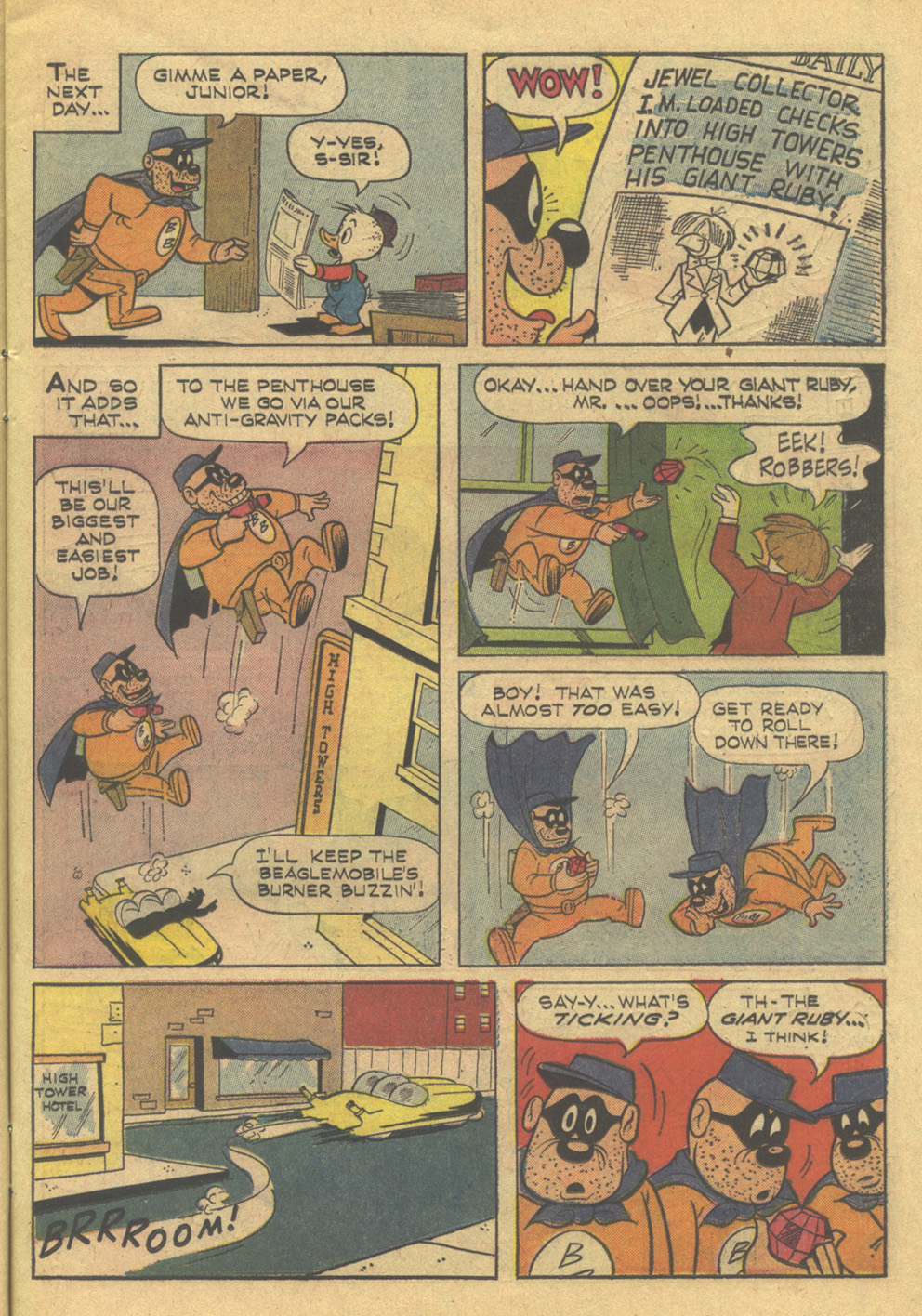Read online Walt Disney THE BEAGLE BOYS comic -  Issue #8 - 11