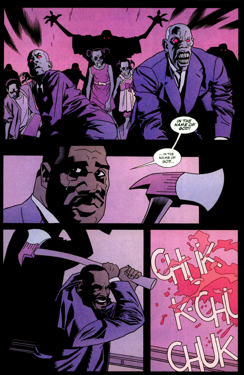 Read online Lazarus Five comic -  Issue #5 - 6