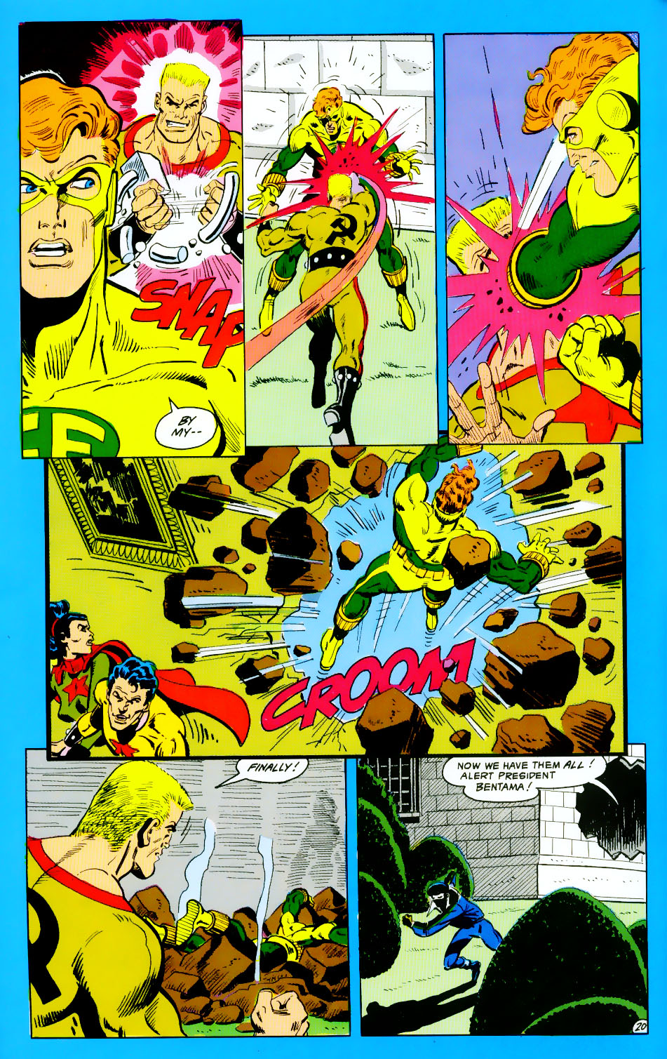 Read online The Outsiders (1985) comic -  Issue #10 - 22
