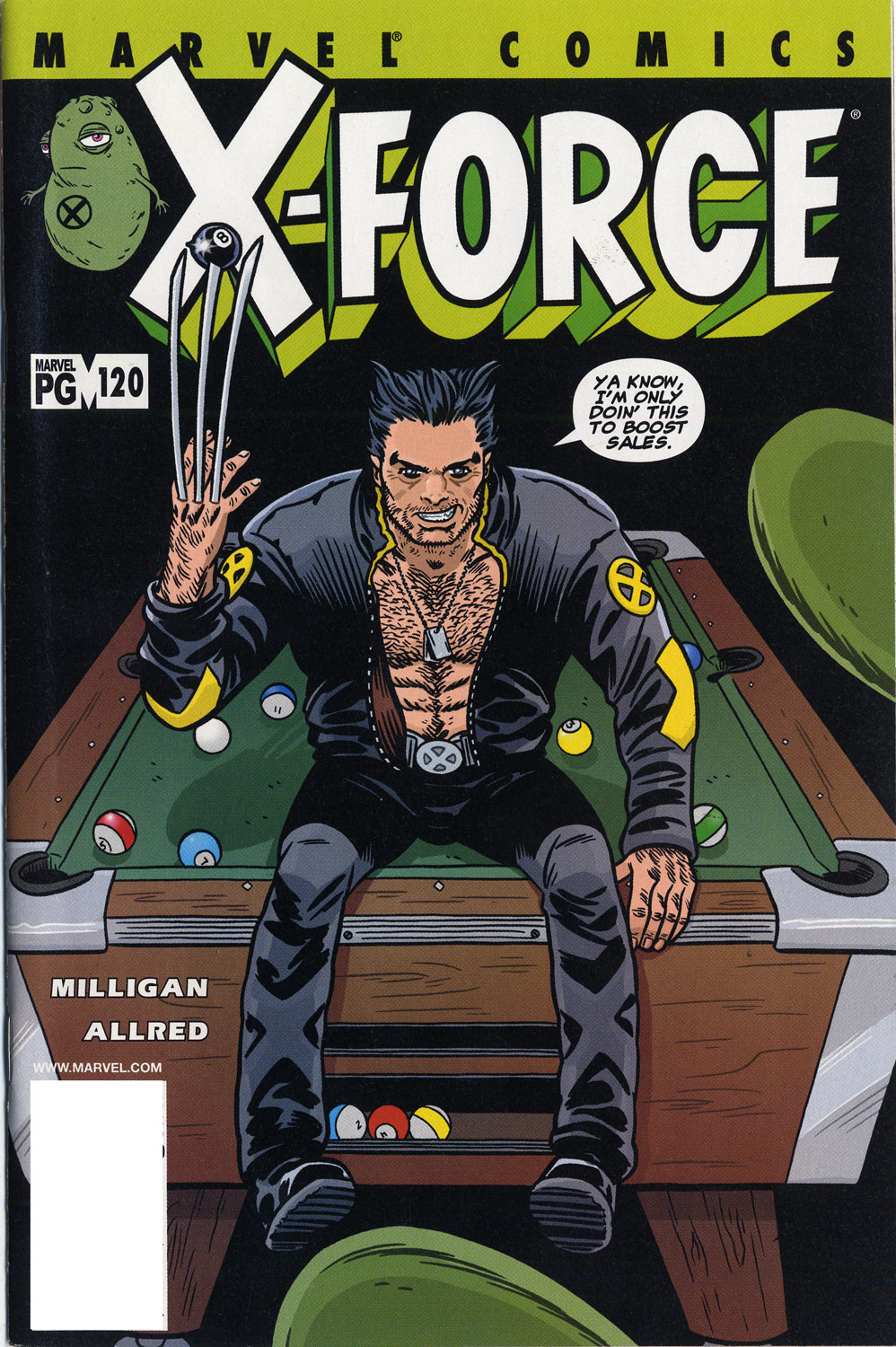 Read online X-Force (1991) comic -  Issue #120 - 1