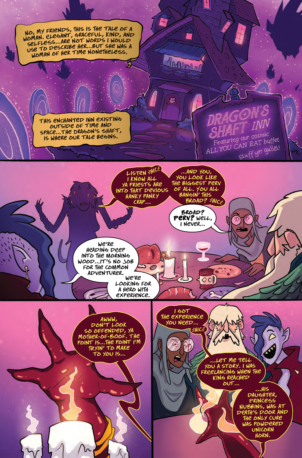 Read online Murder Hobo: All Inn At the Dragon's Shaft comic -  Issue # Full - 5