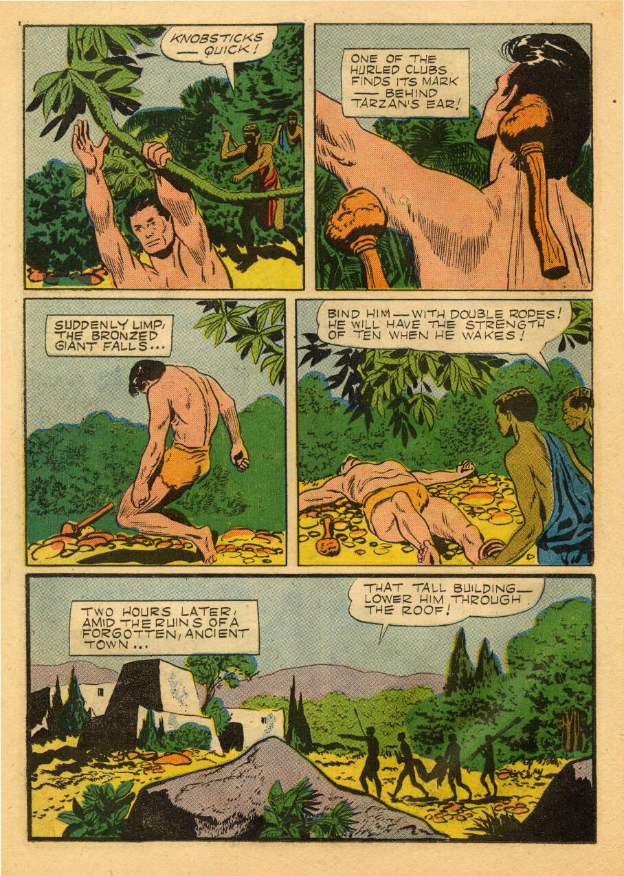 Read online Tarzan (1948) comic -  Issue #68 - 22