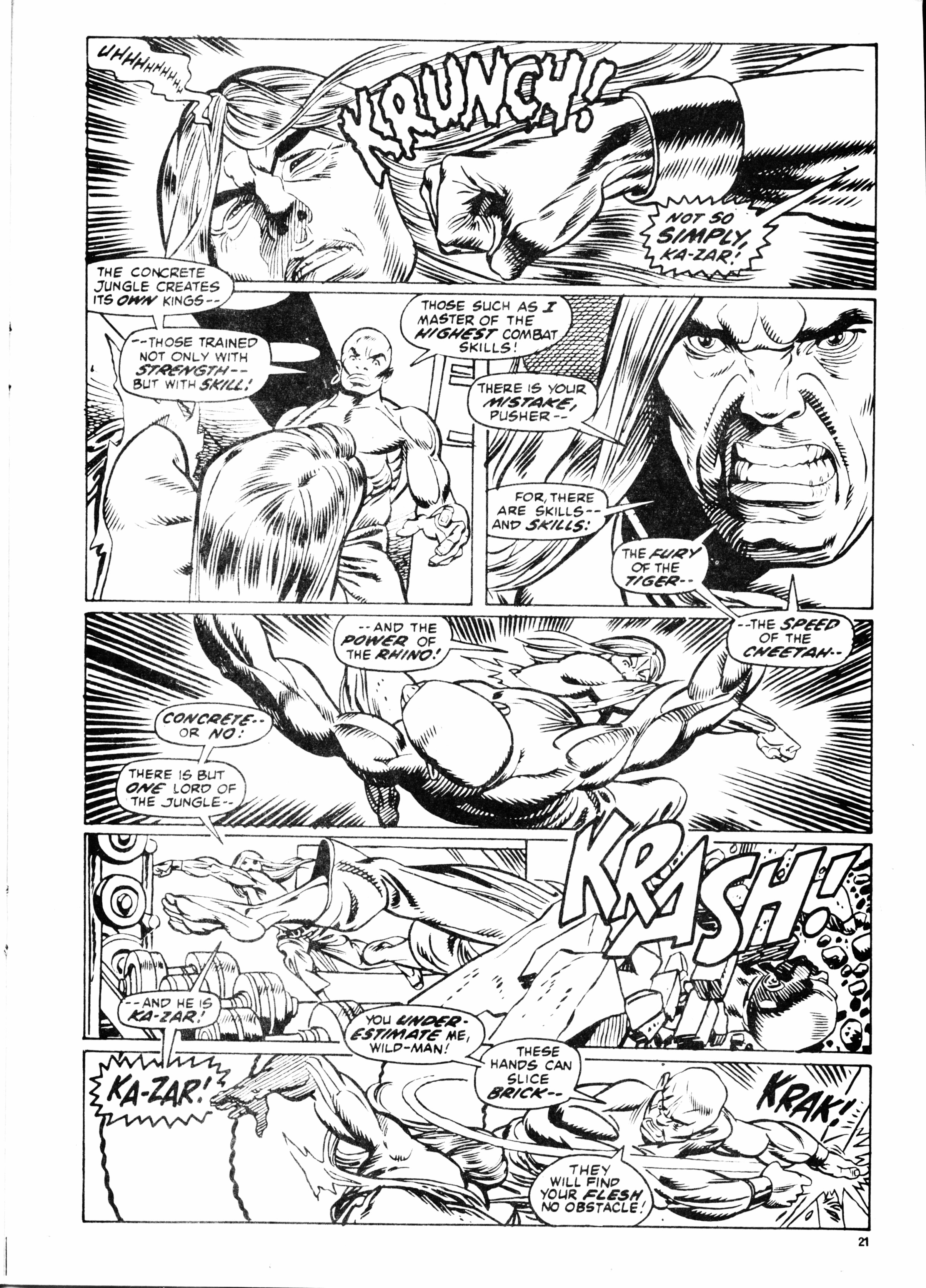 Read online Planet of the Apes (1974) comic -  Issue #65 - 21