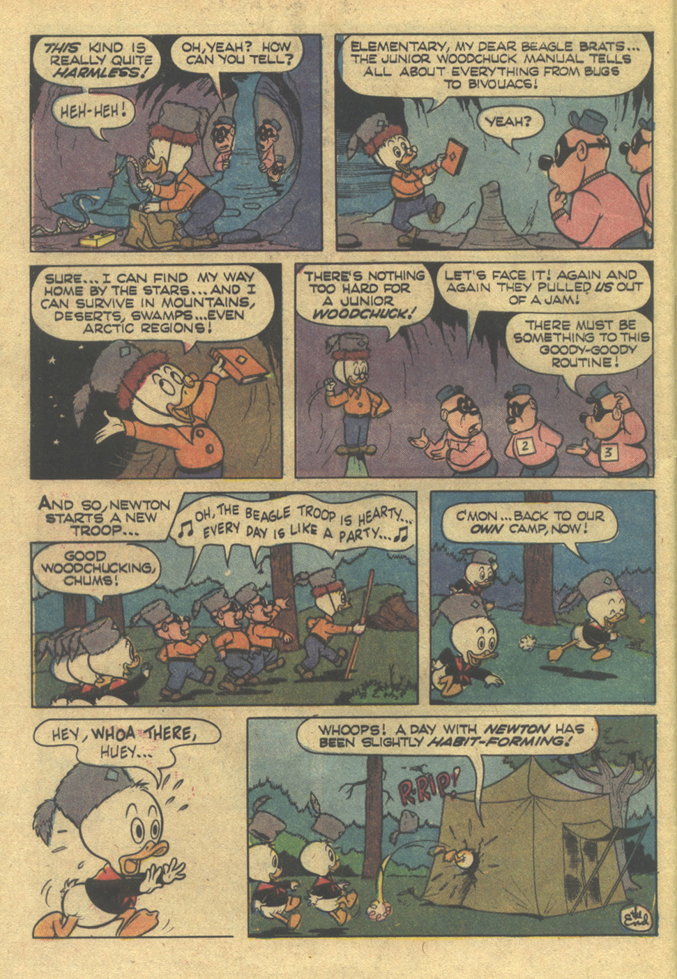 Read online Huey, Dewey, and Louie Junior Woodchucks comic -  Issue #18 - 32