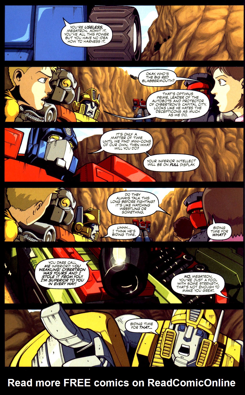Read online Transformers Armada comic -  Issue #5 - 12
