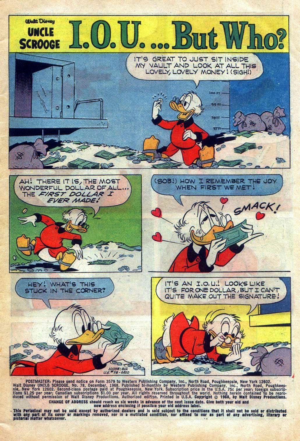 Read online Uncle Scrooge (1953) comic -  Issue #78 - 3