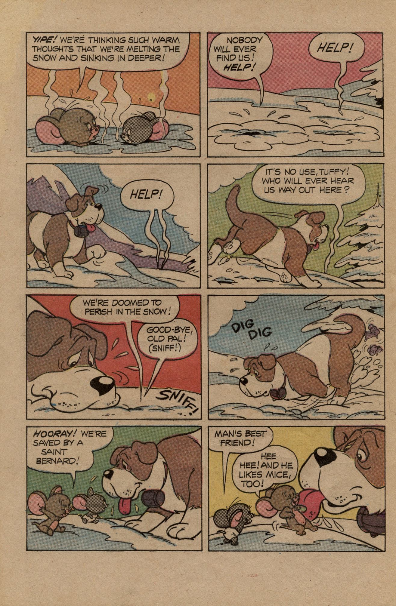 Read online Tom and Jerry comic -  Issue #263 - 32