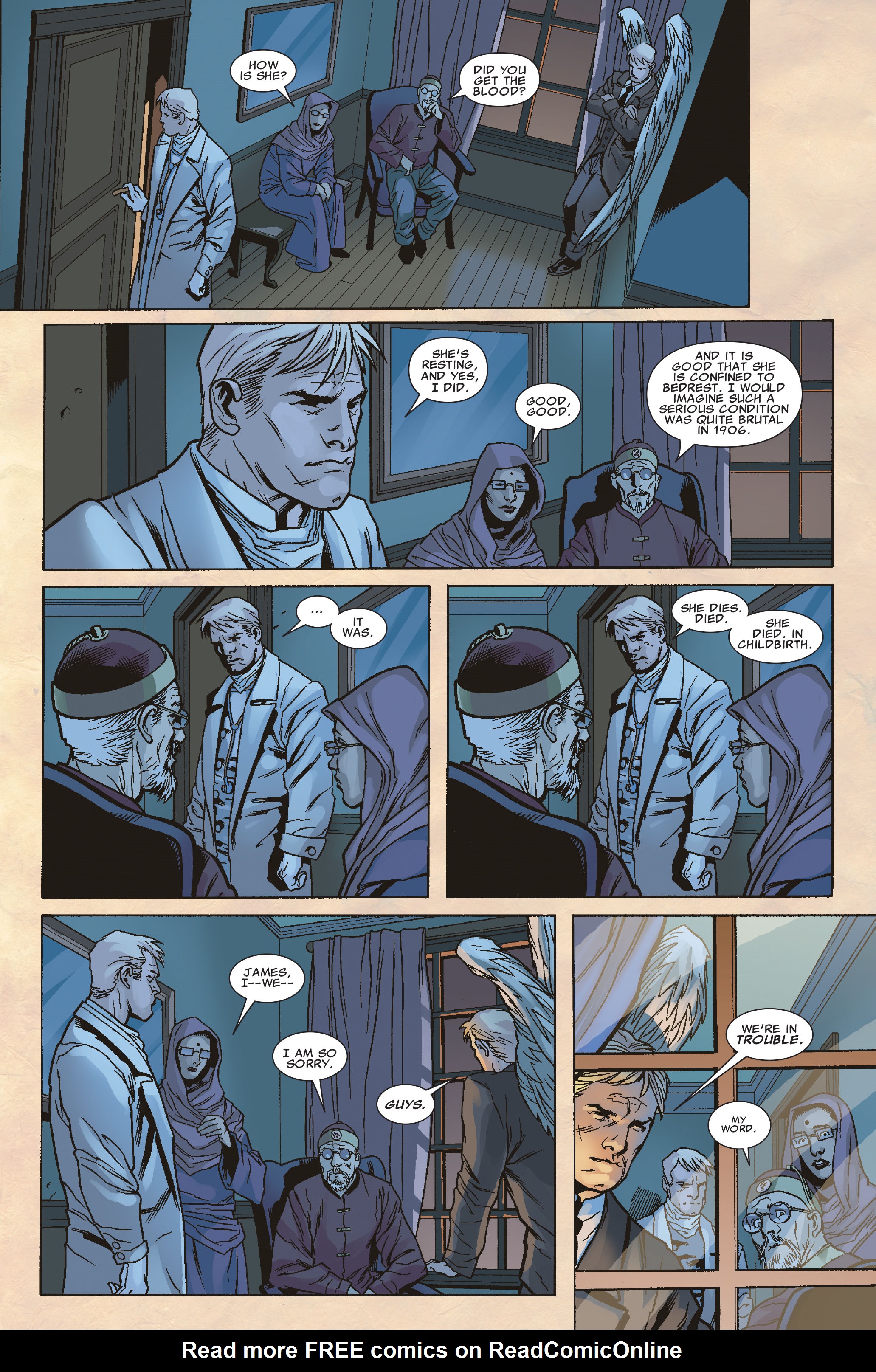 Read online Uncanny X-Men: Sisterhood comic -  Issue # TPB - 136