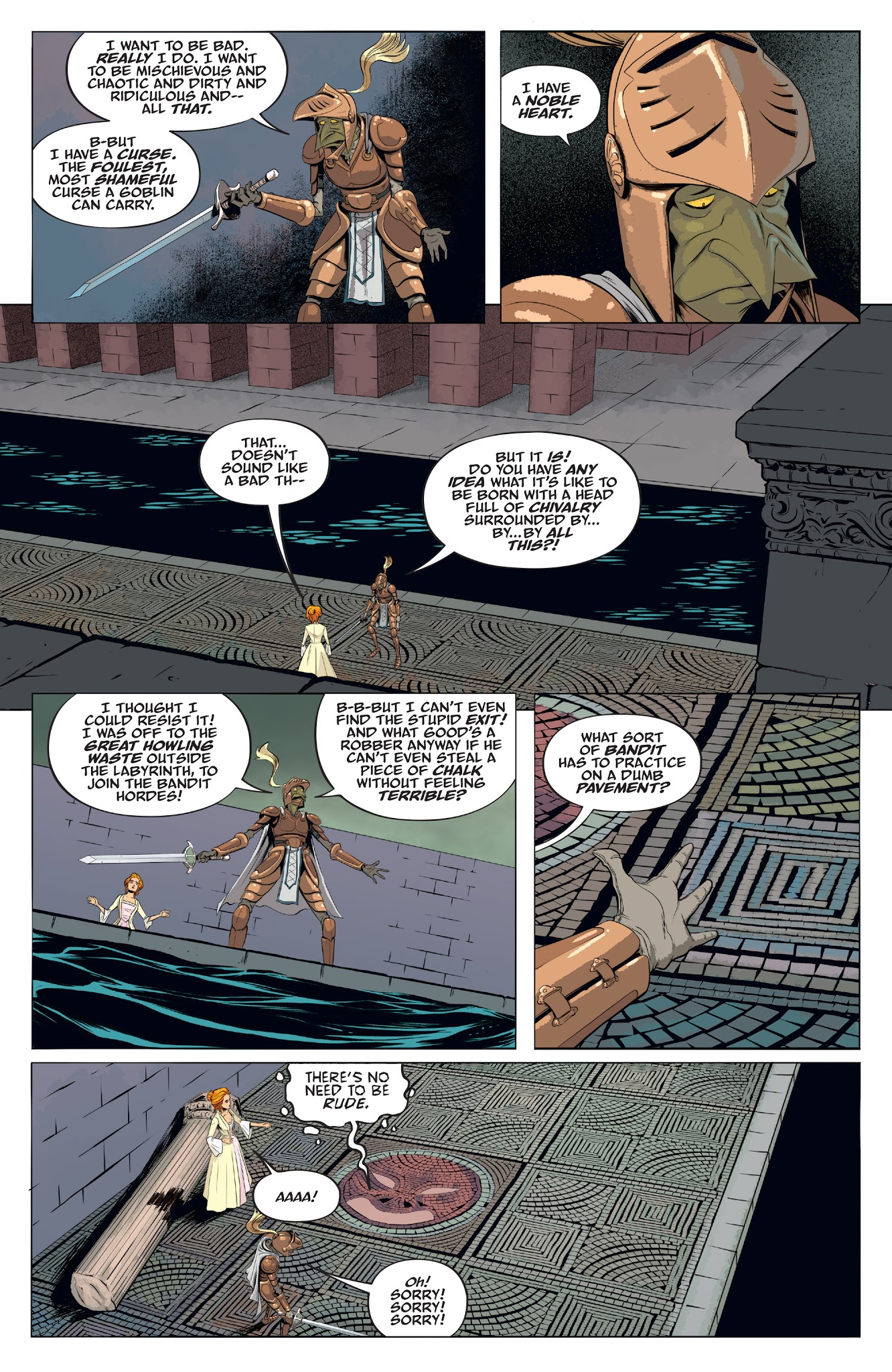 Read online Jim Henson's Labyrinth: Coronation comic -  Issue #3 - 9