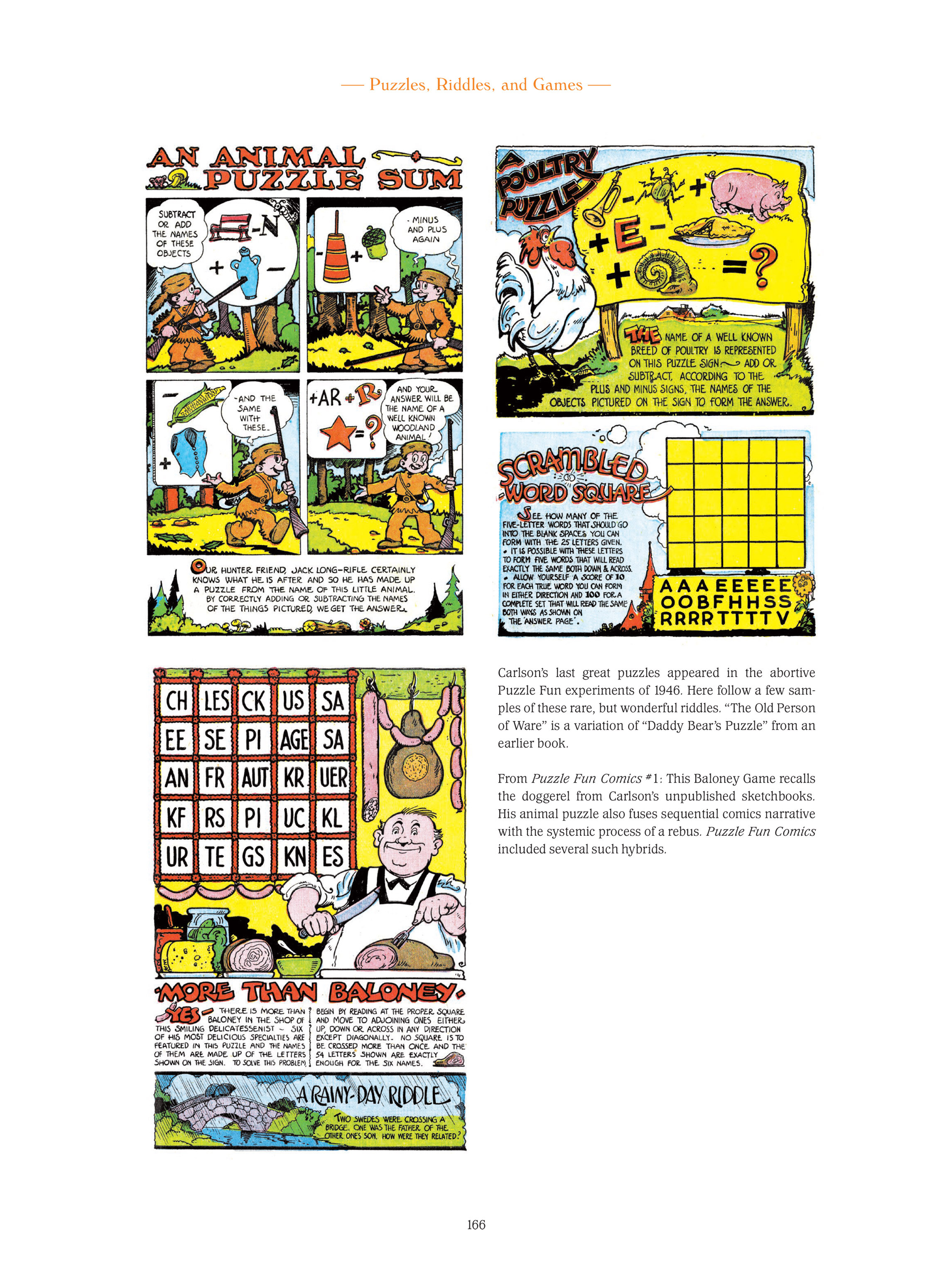 Read online Perfect Nonsense: The Chaotic Comics and Goofy Games of George Carlson comic -  Issue # TPB (Part 2) - 64