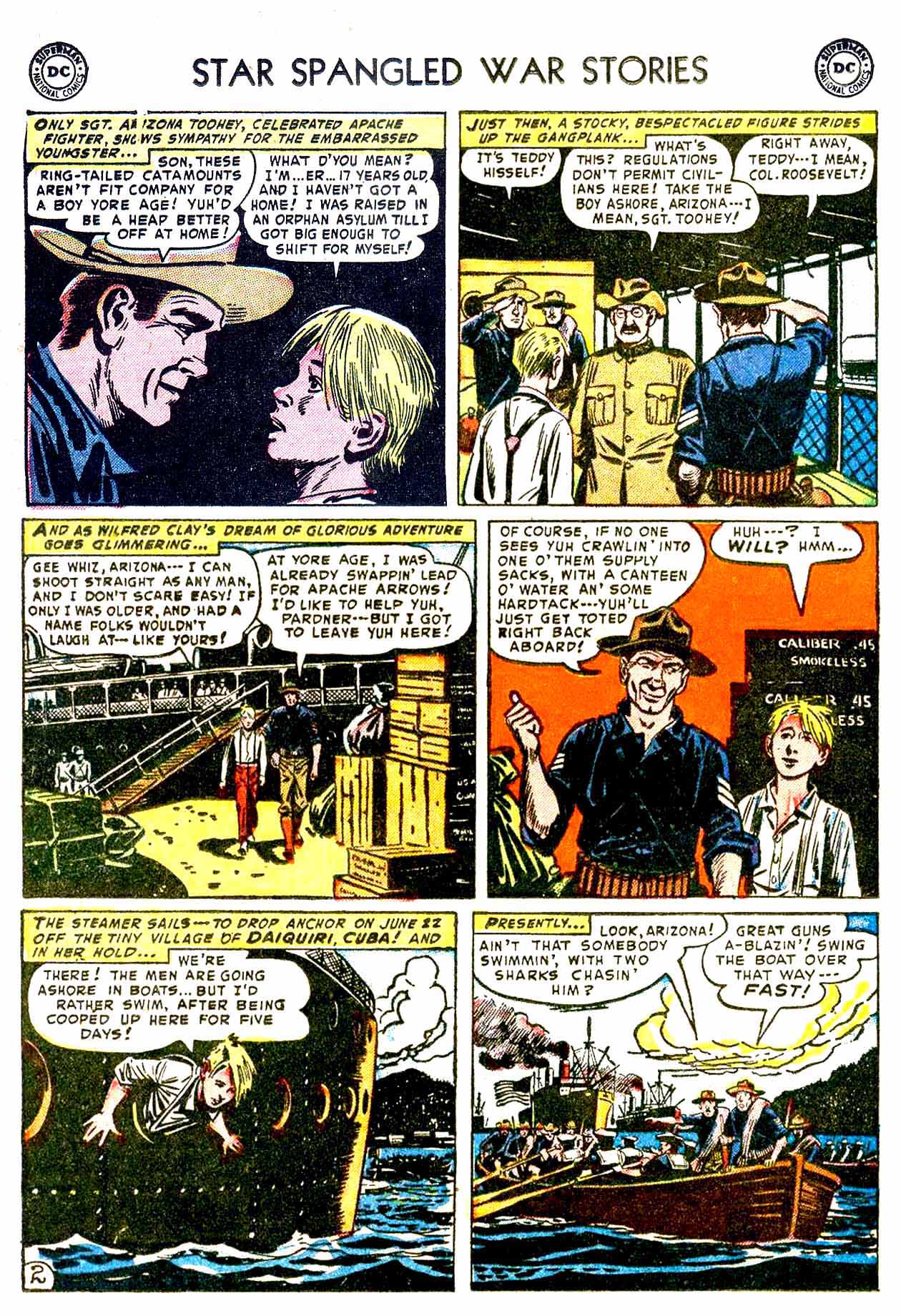 Read online Star Spangled War Stories (1952) comic -  Issue #12 - 12