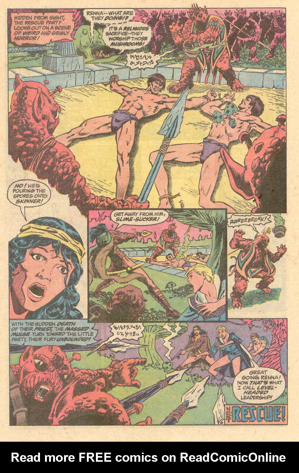 Read online Warlord (1976) comic -  Issue #72 - 22