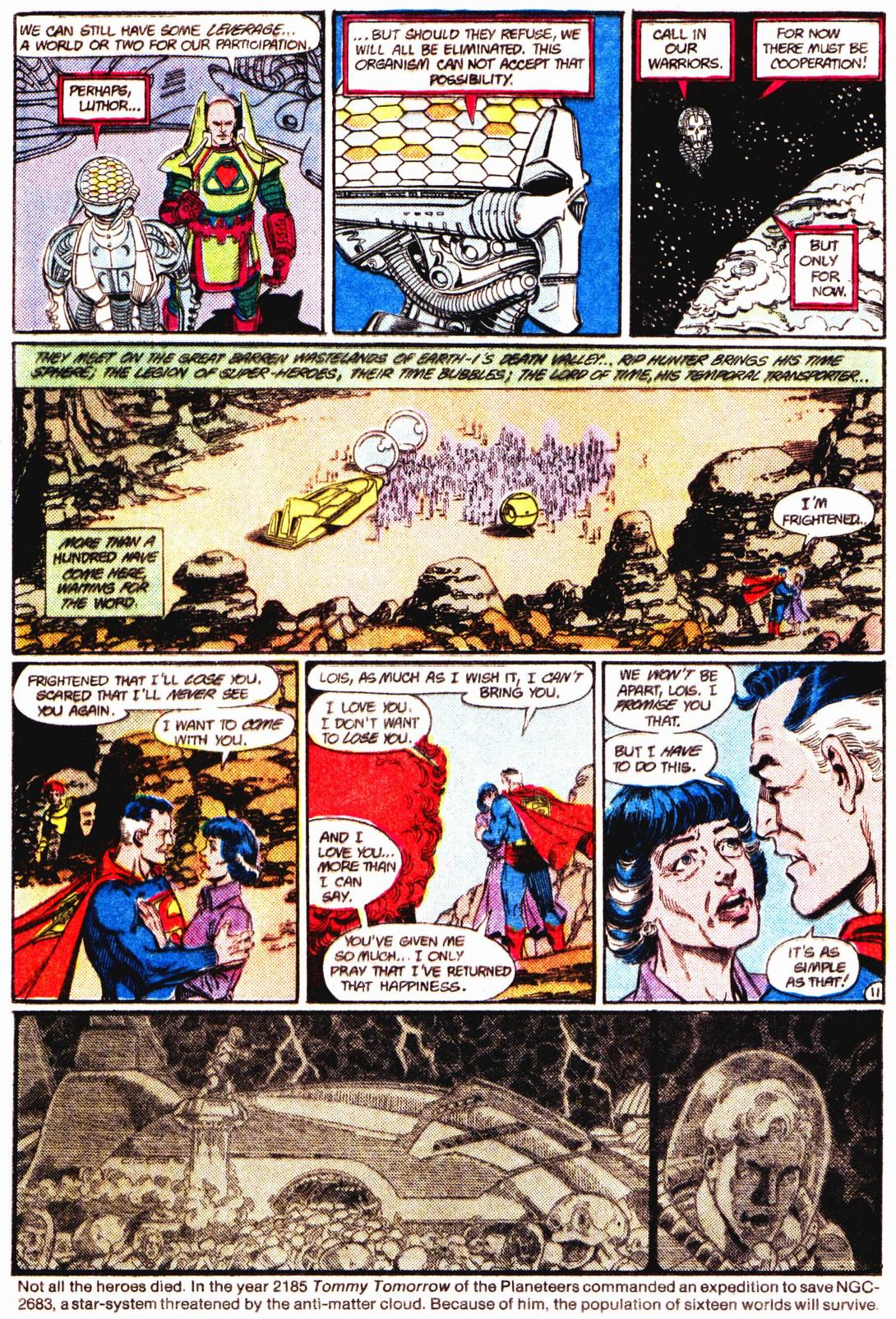 Read online Crisis on Infinite Earths (1985) comic -  Issue #10 - 12