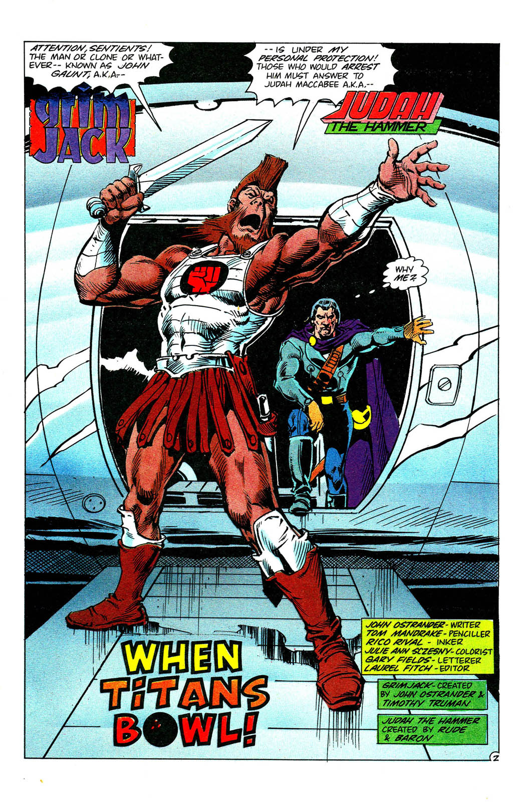 Read online Grimjack comic -  Issue #52 - 4
