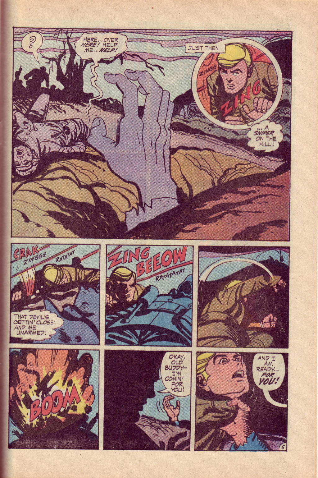 Read online Our Army at War (1952) comic -  Issue #234 - 29