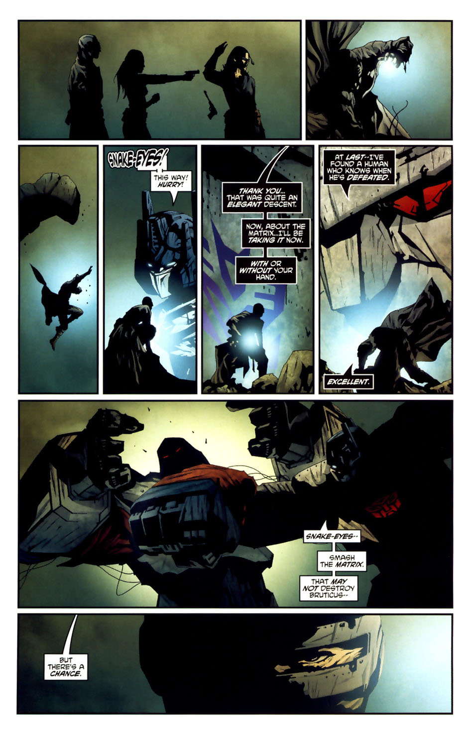 Read online Transformers/G.I. Joe comic -  Issue #6 - 21