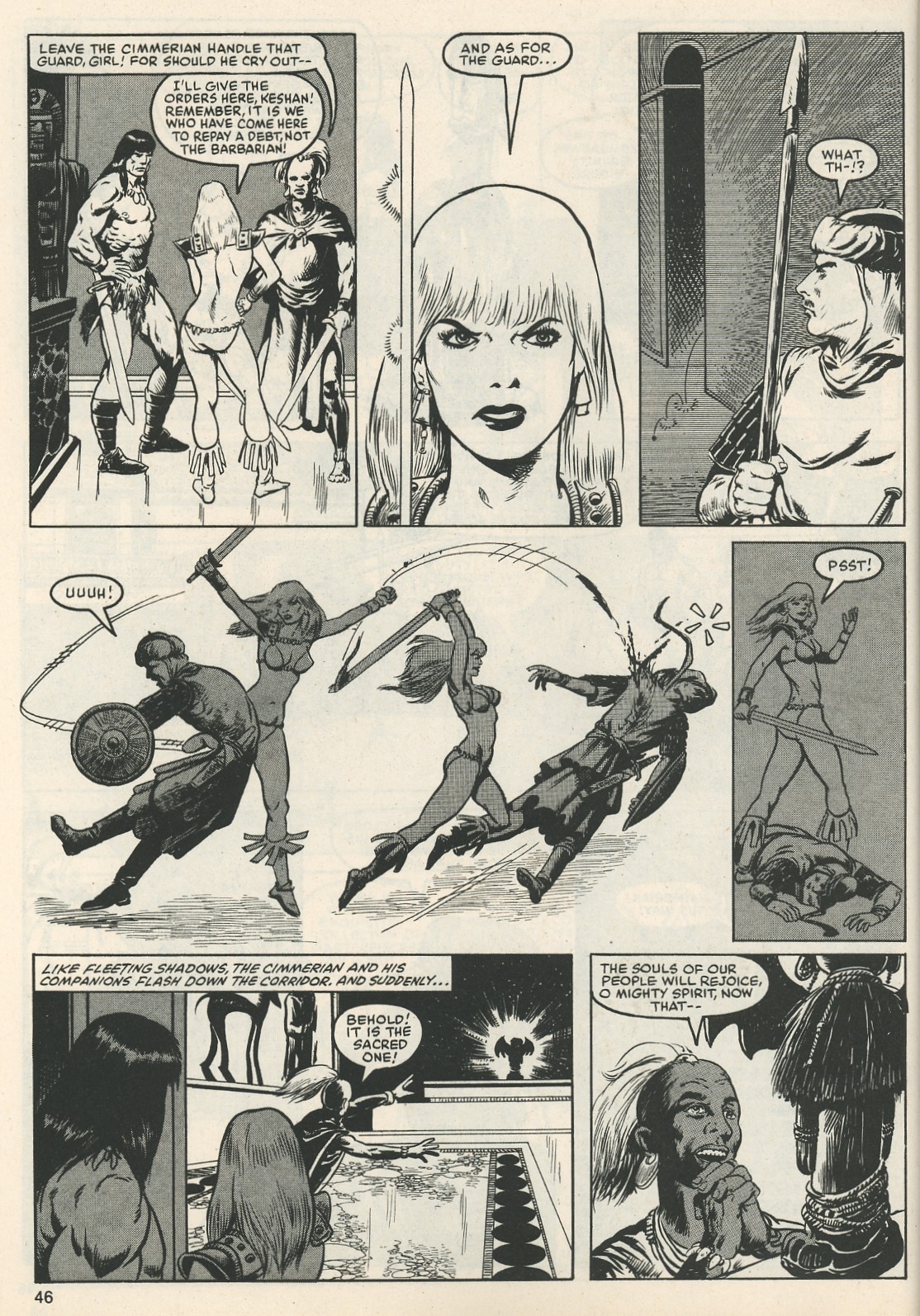 Read online The Savage Sword Of Conan comic -  Issue #111 - 48
