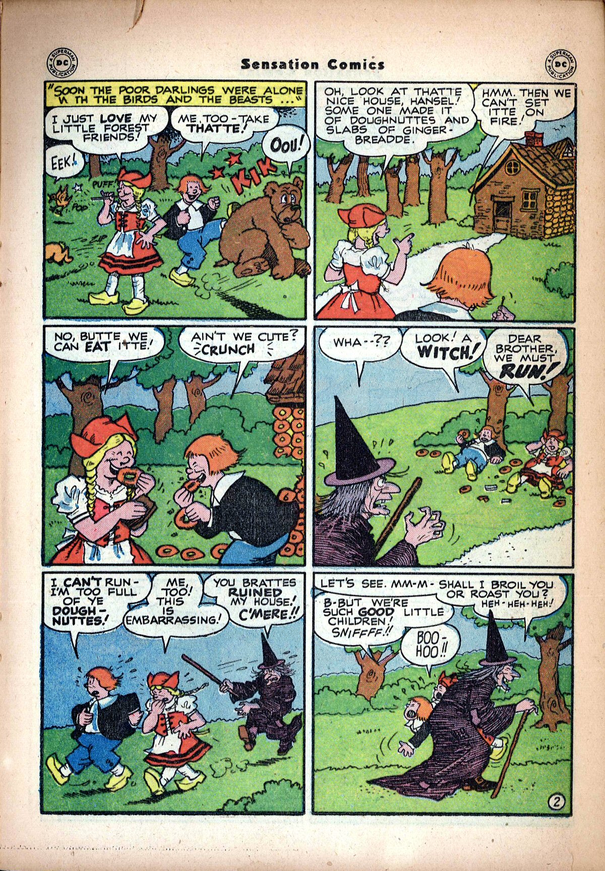 Read online Sensation (Mystery) Comics comic -  Issue #62 - 31