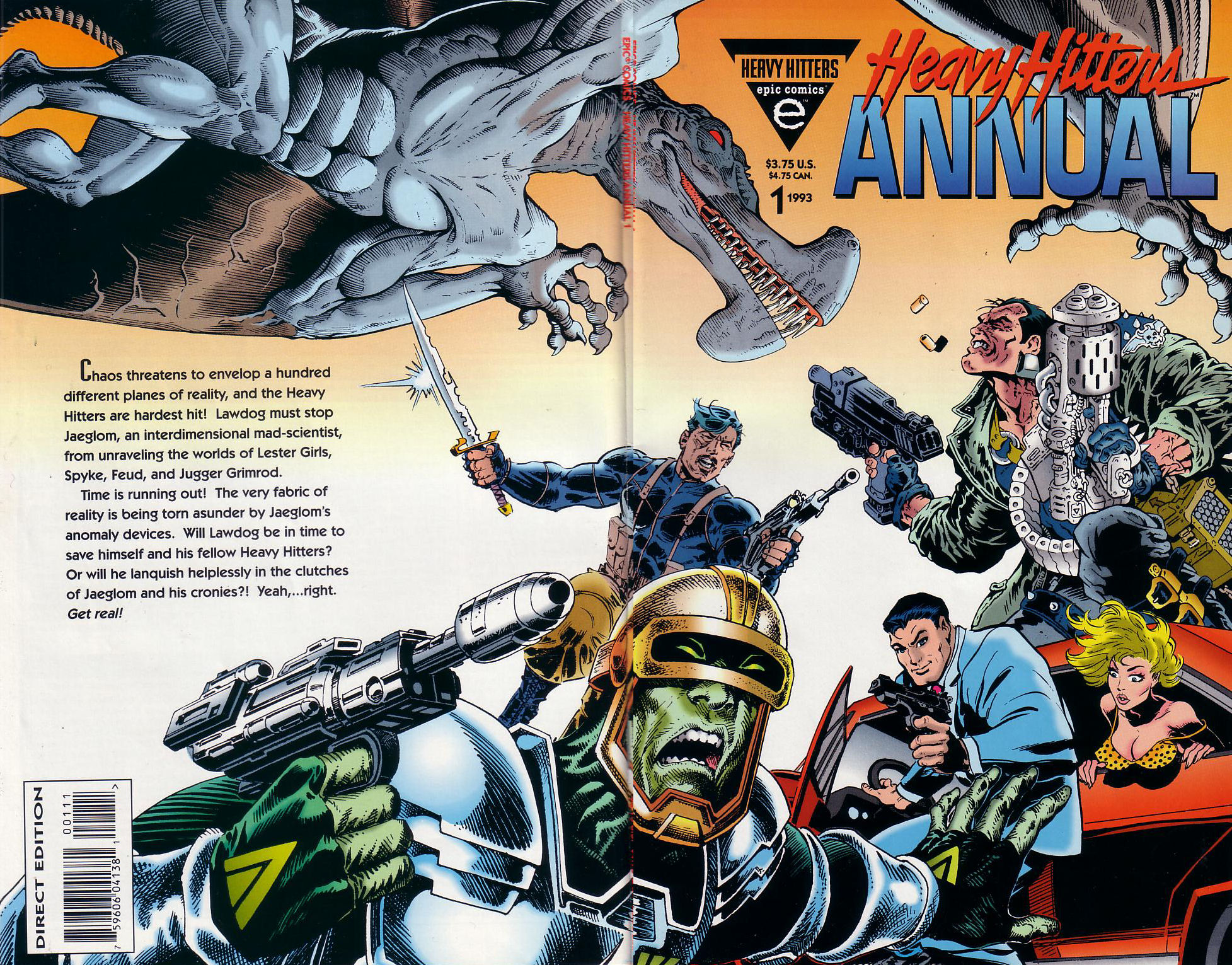 Read online Heavy Hitters Annual comic -  Issue # Full - 1