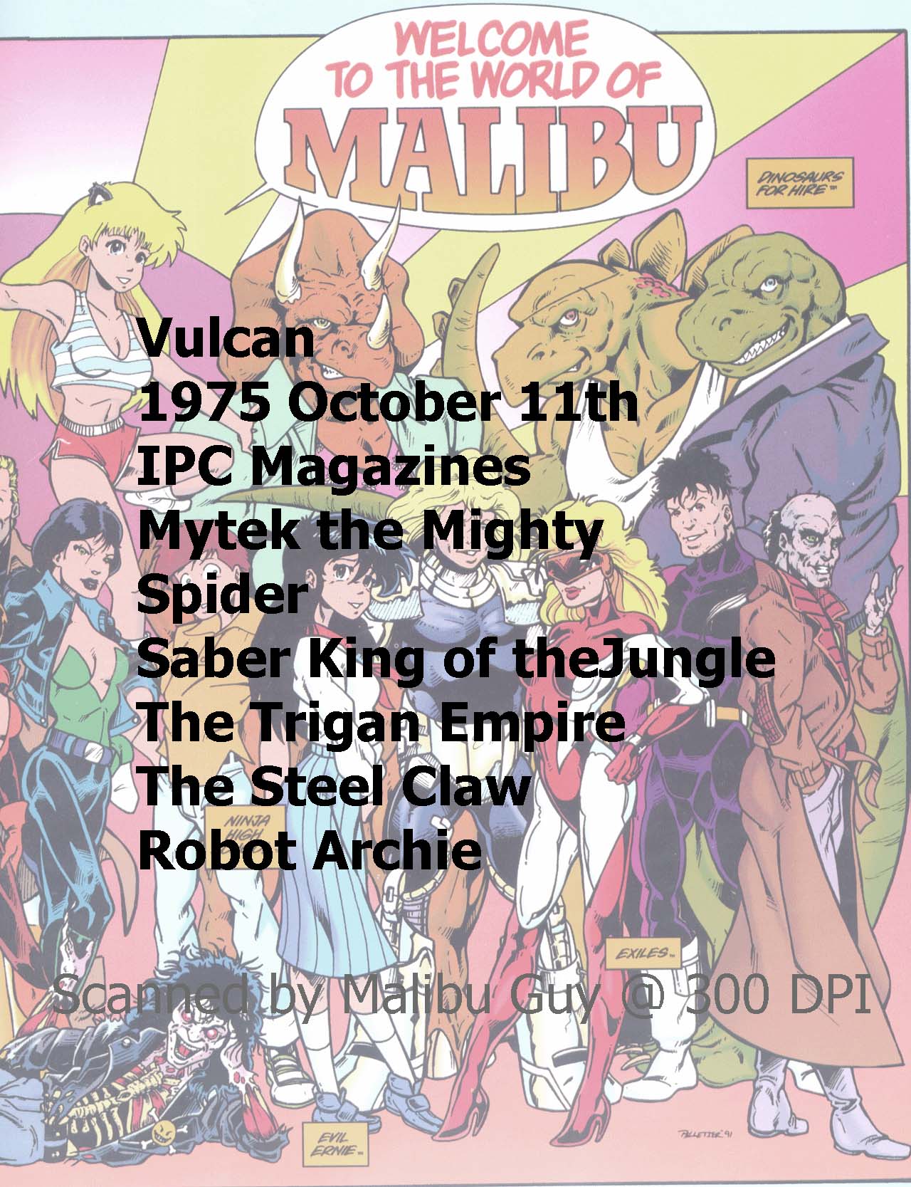 Read online Vulcan comic -  Issue #3 - 3