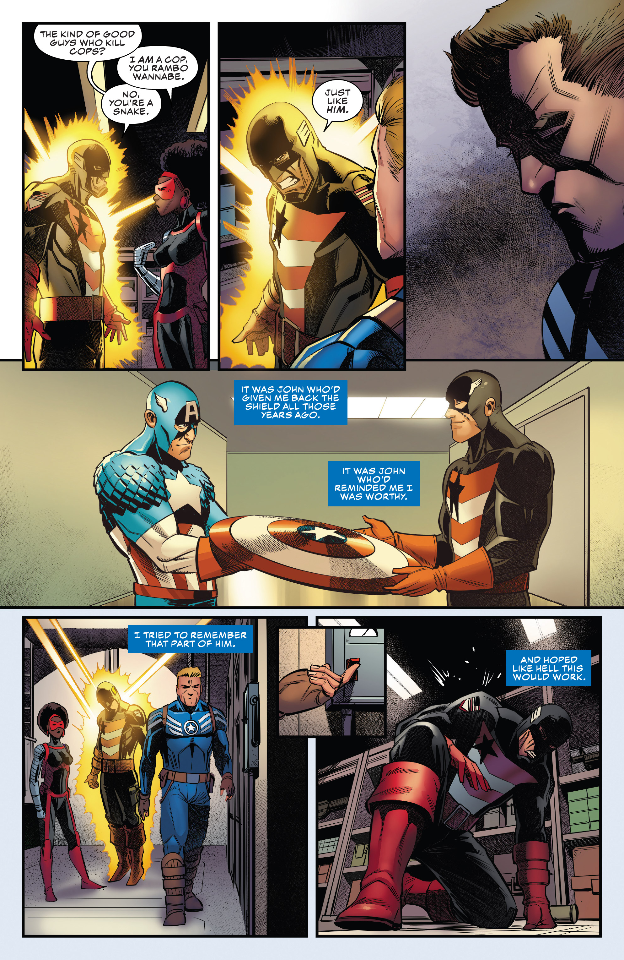Read online Captain America (2018) comic -  Issue #16 - 17