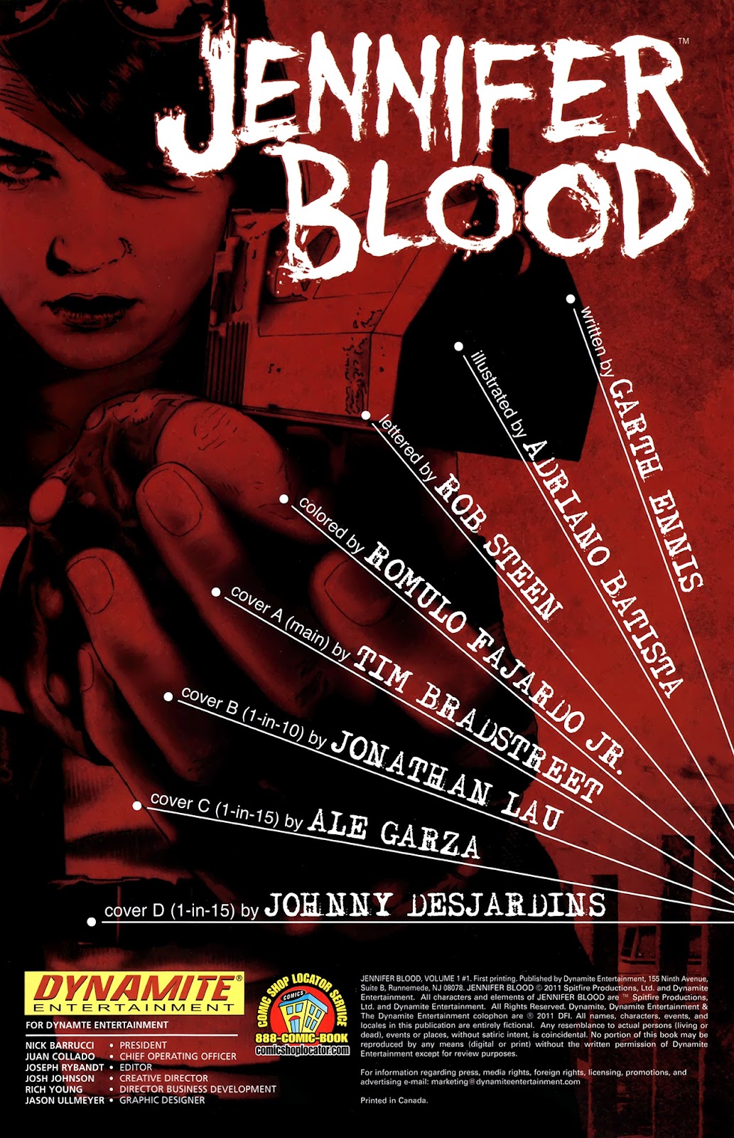 Jennifer Blood issue 1 - Page 4