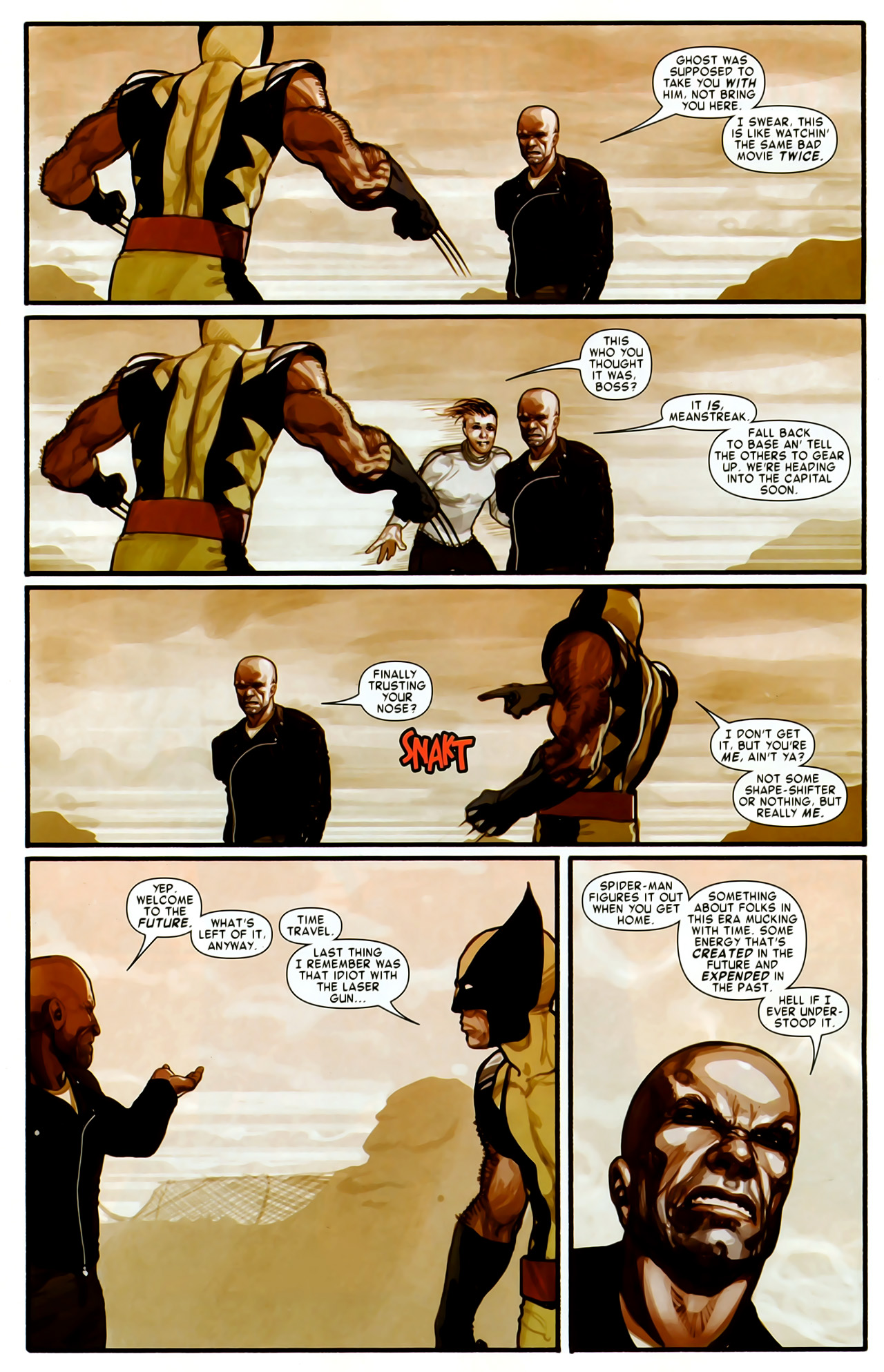 Read online Timestorm 2009/2099: X-Men comic -  Issue # Full - 5