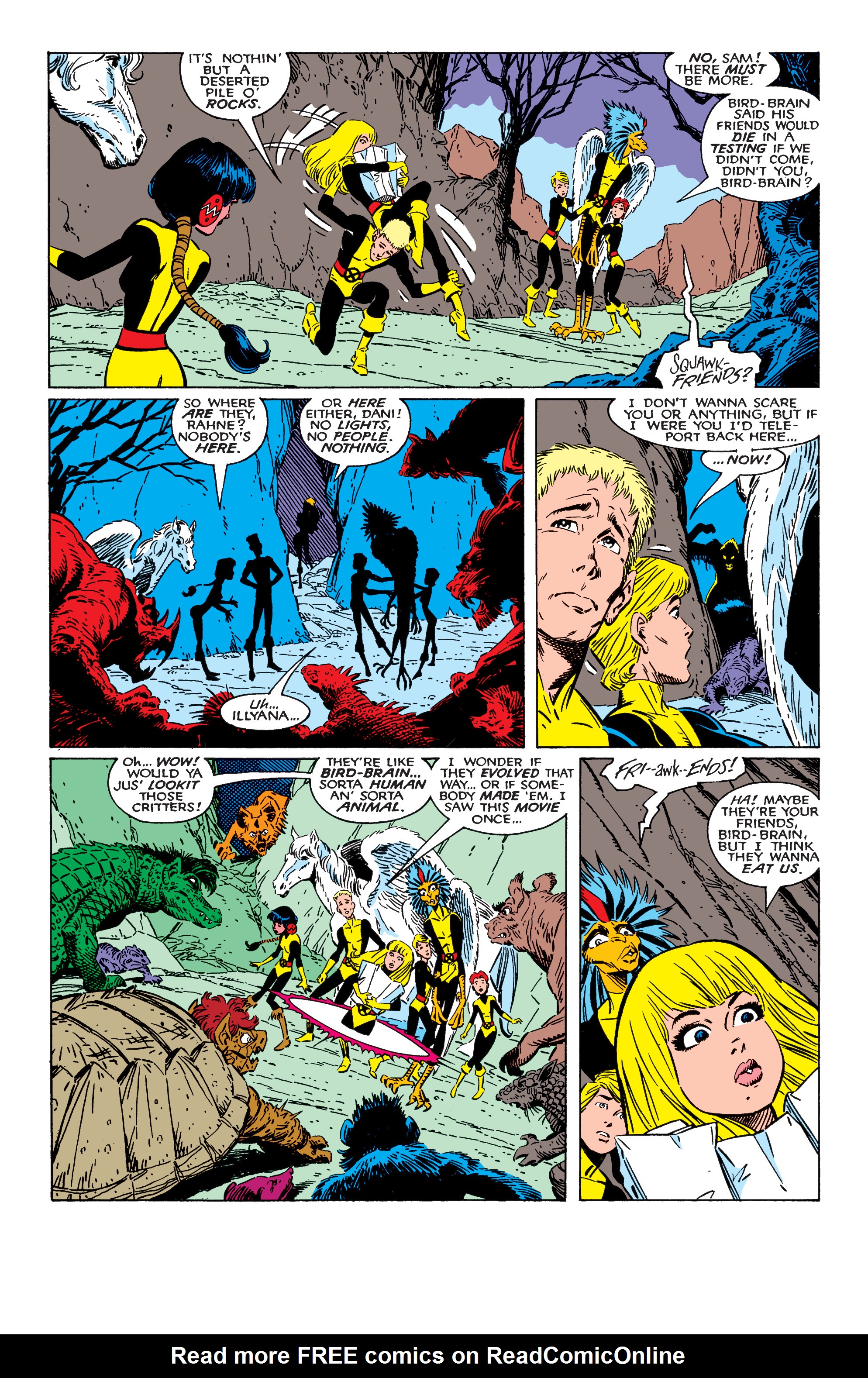 Read online X-Men Milestones: Fall of the Mutants comic -  Issue # TPB (Part 1) - 94