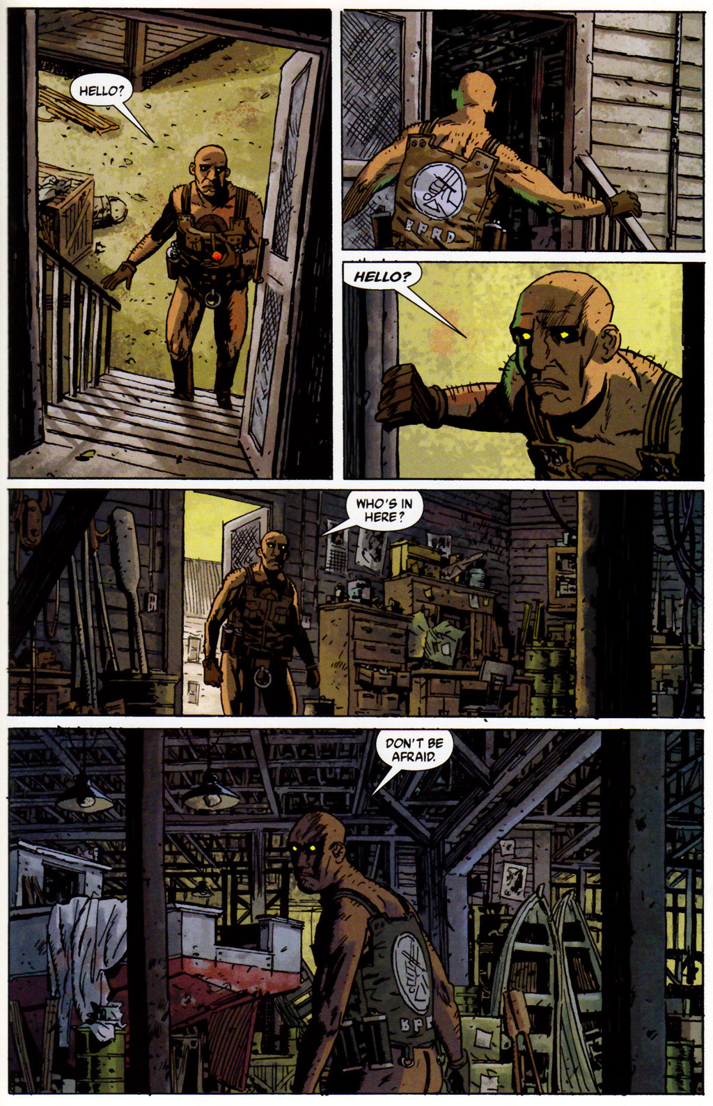 Read online B.P.R.D., Plague of Frogs comic -  Issue #2 - 16