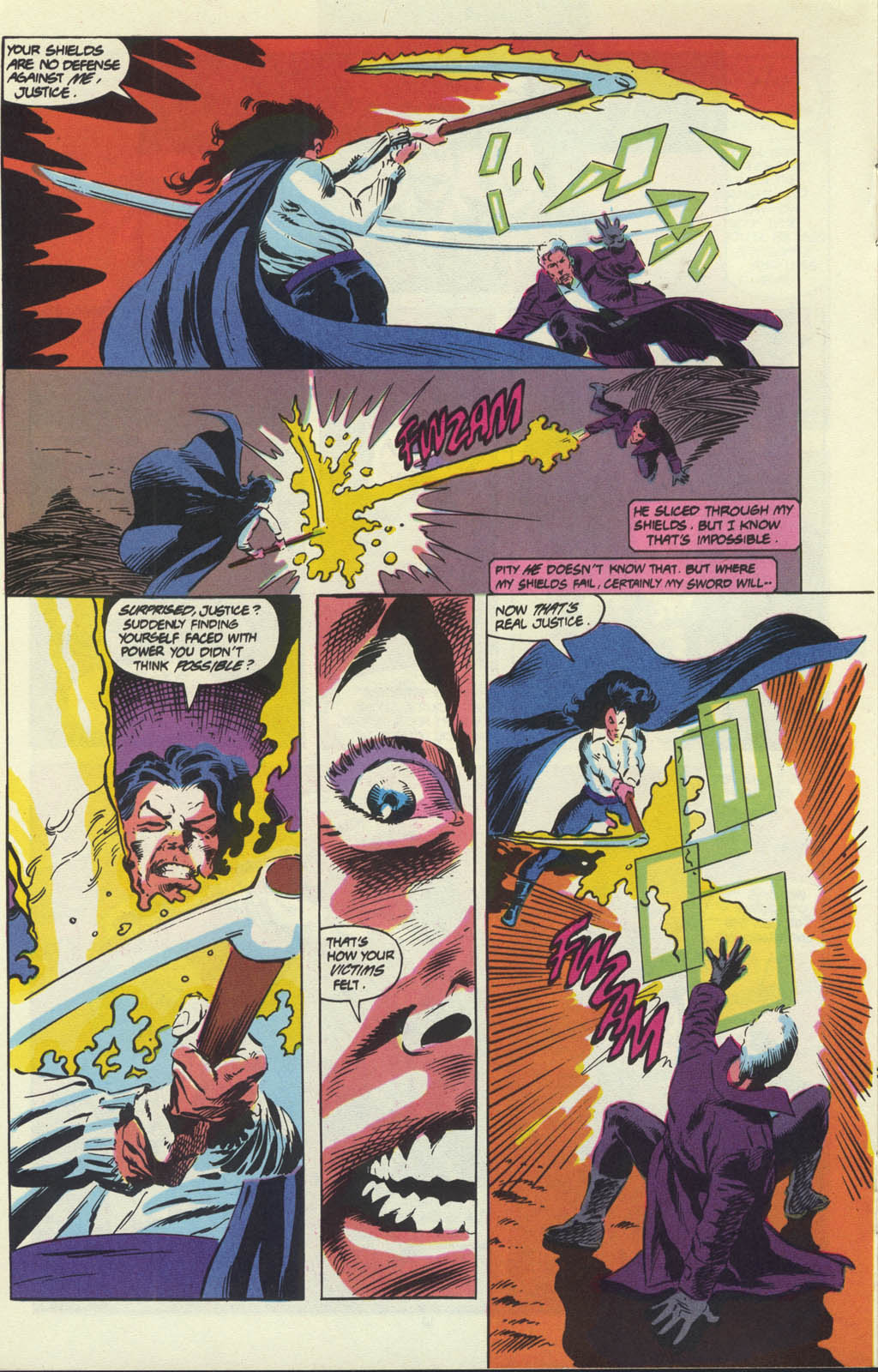 Read online Justice (1986) comic -  Issue #20 - 19