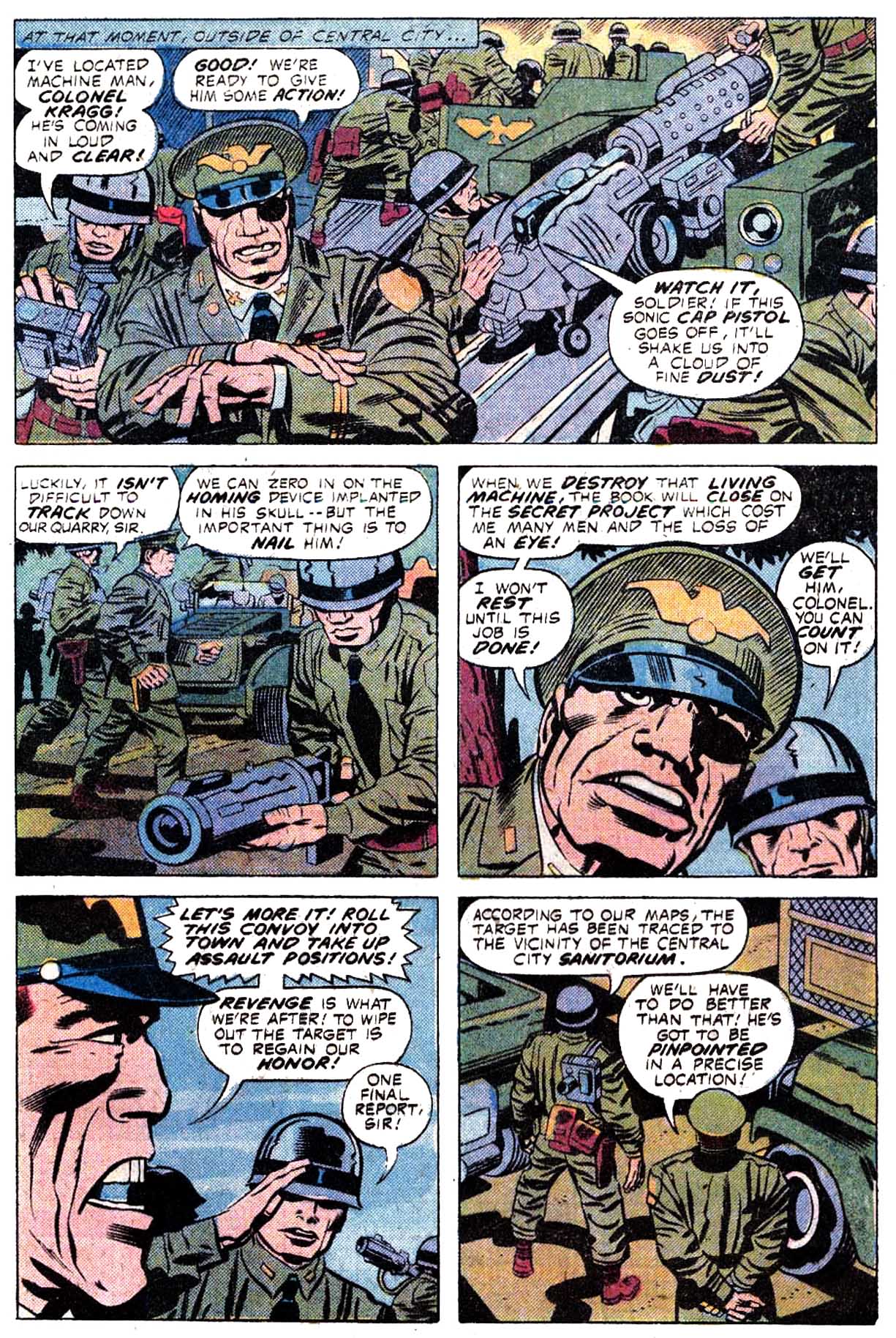 Read online Machine Man (1978) comic -  Issue #3 - 5