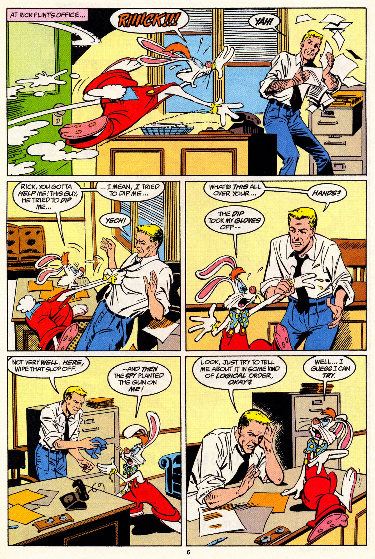 Read online Roger Rabbit comic -  Issue #8 - 9