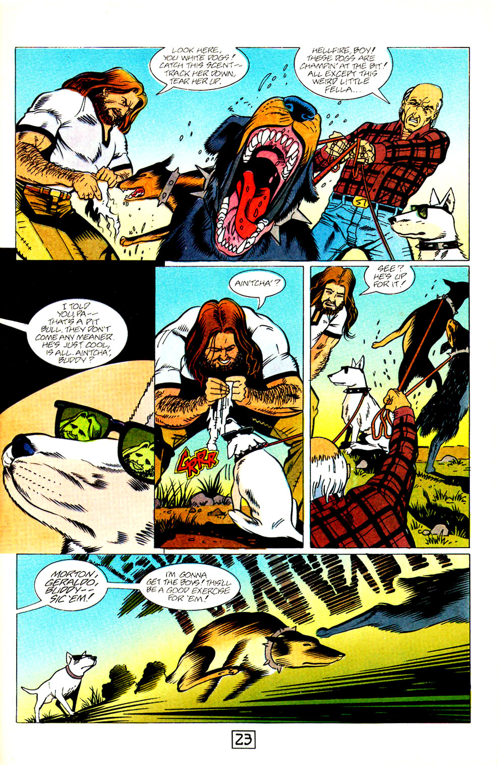 Read online Badger Goes Berserk! comic -  Issue #3 - 26