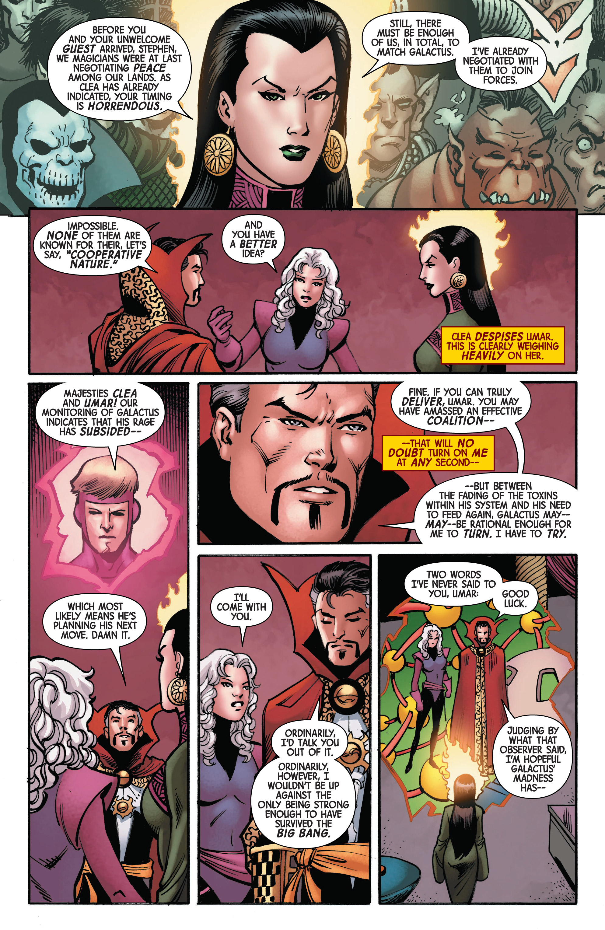 Read online Doctor Strange (2018) comic -  Issue # _TPB 3 - 37