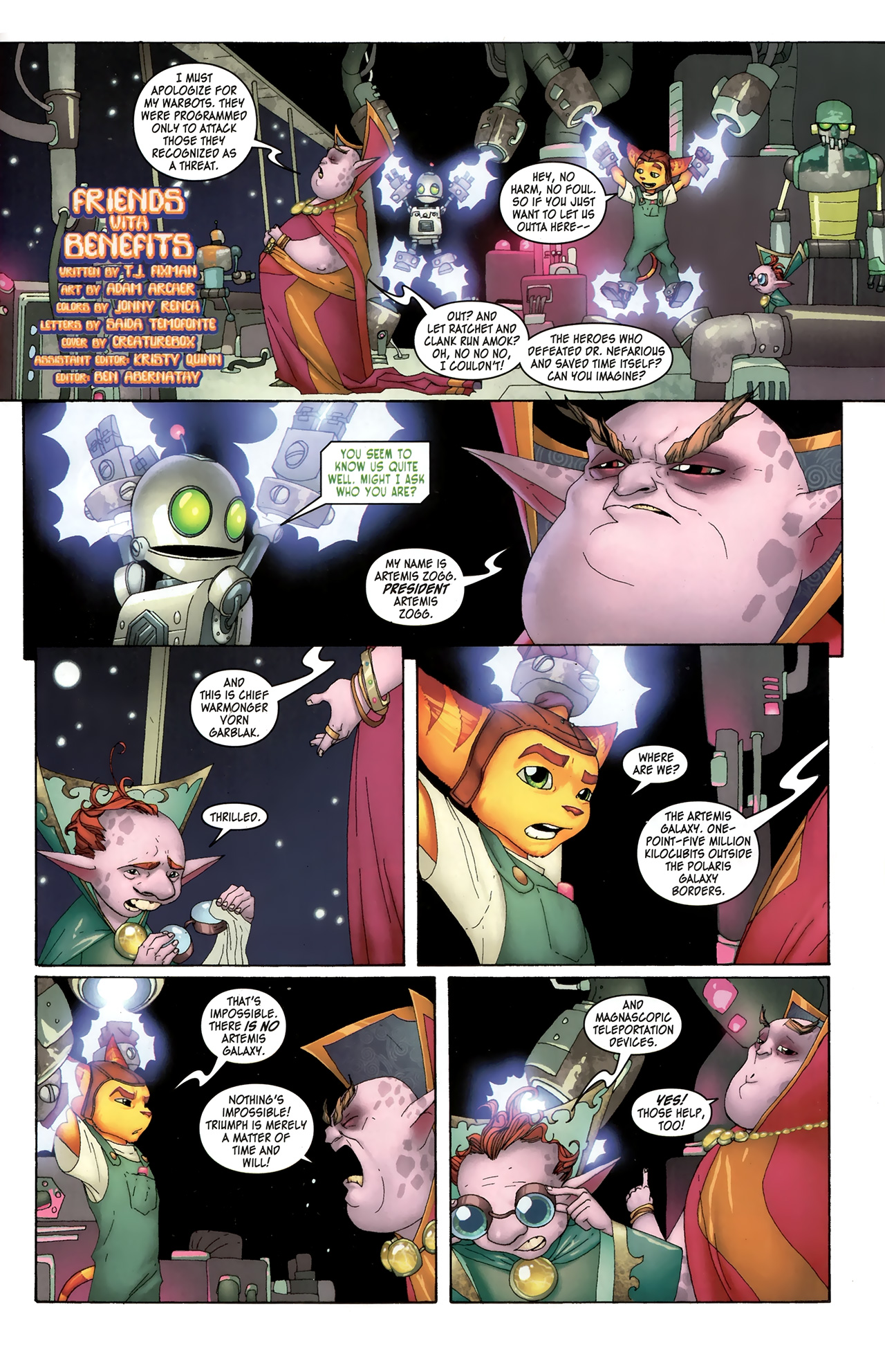 Read online Ratchet & Clank comic -  Issue #2 - 2