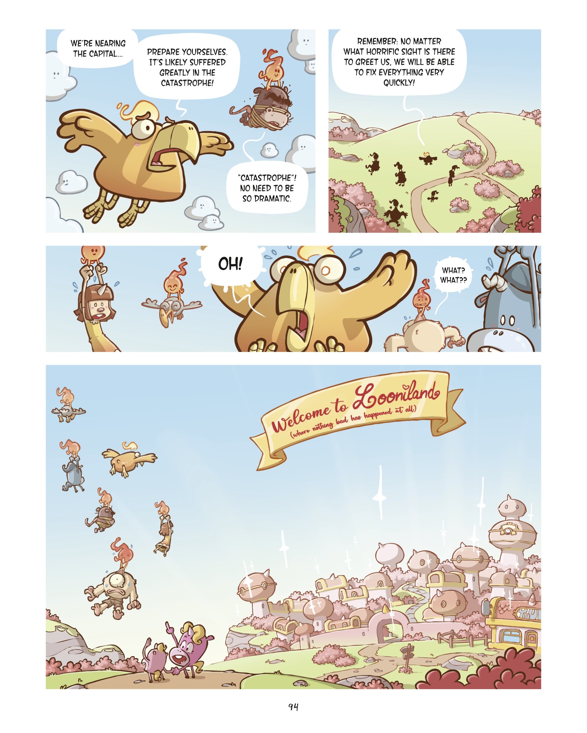 Read online Loonicorns comic -  Issue #1 - 92