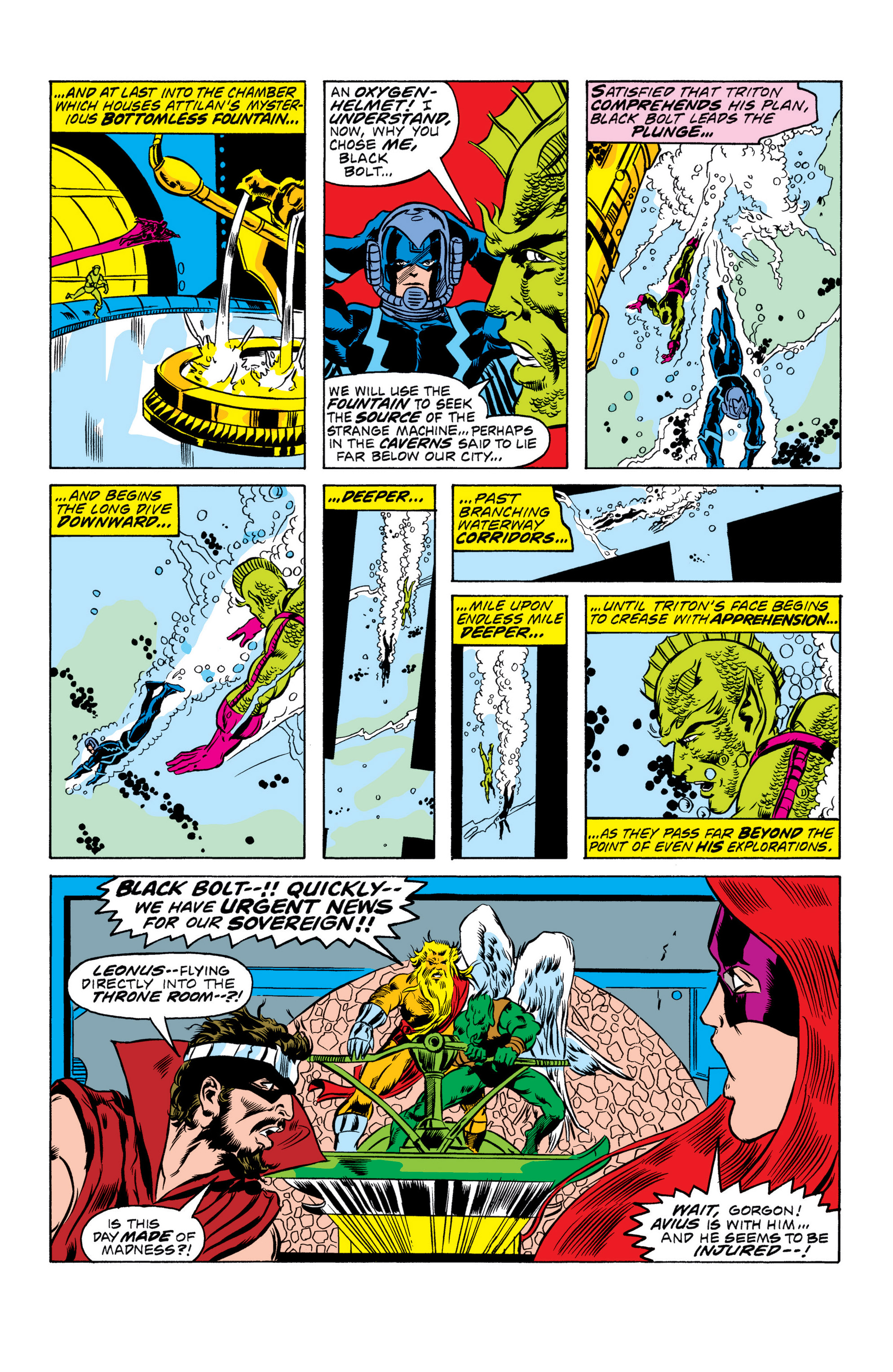 Read online Marvel Masterworks: The Inhumans comic -  Issue # TPB 2 (Part 1) - 21