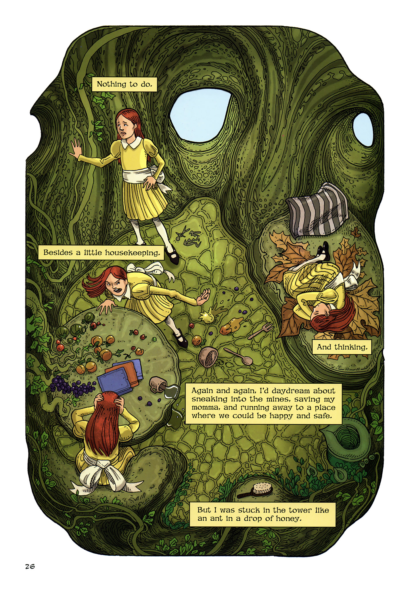 Read online Rapunzel's Revenge comic -  Issue # TPB - 28