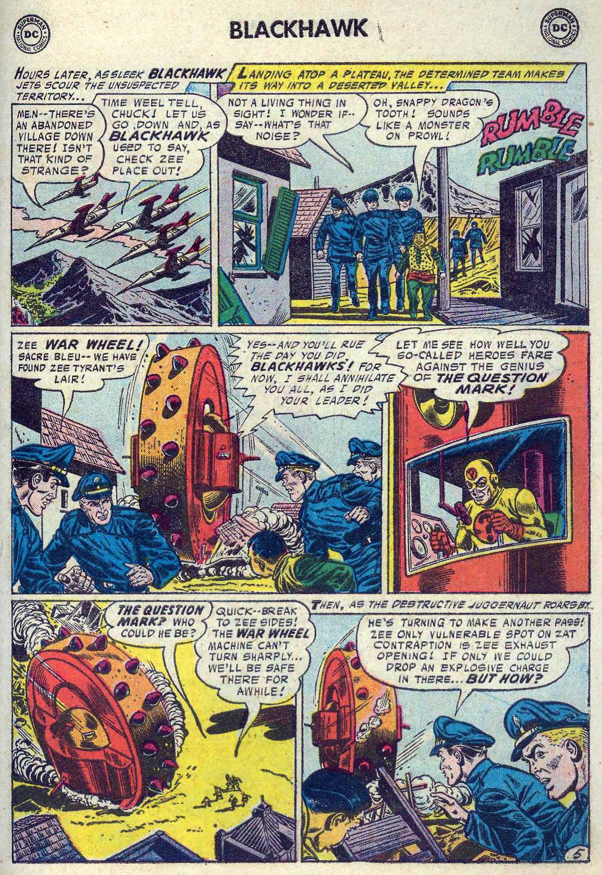Read online Blackhawk (1957) comic -  Issue #109 - 27