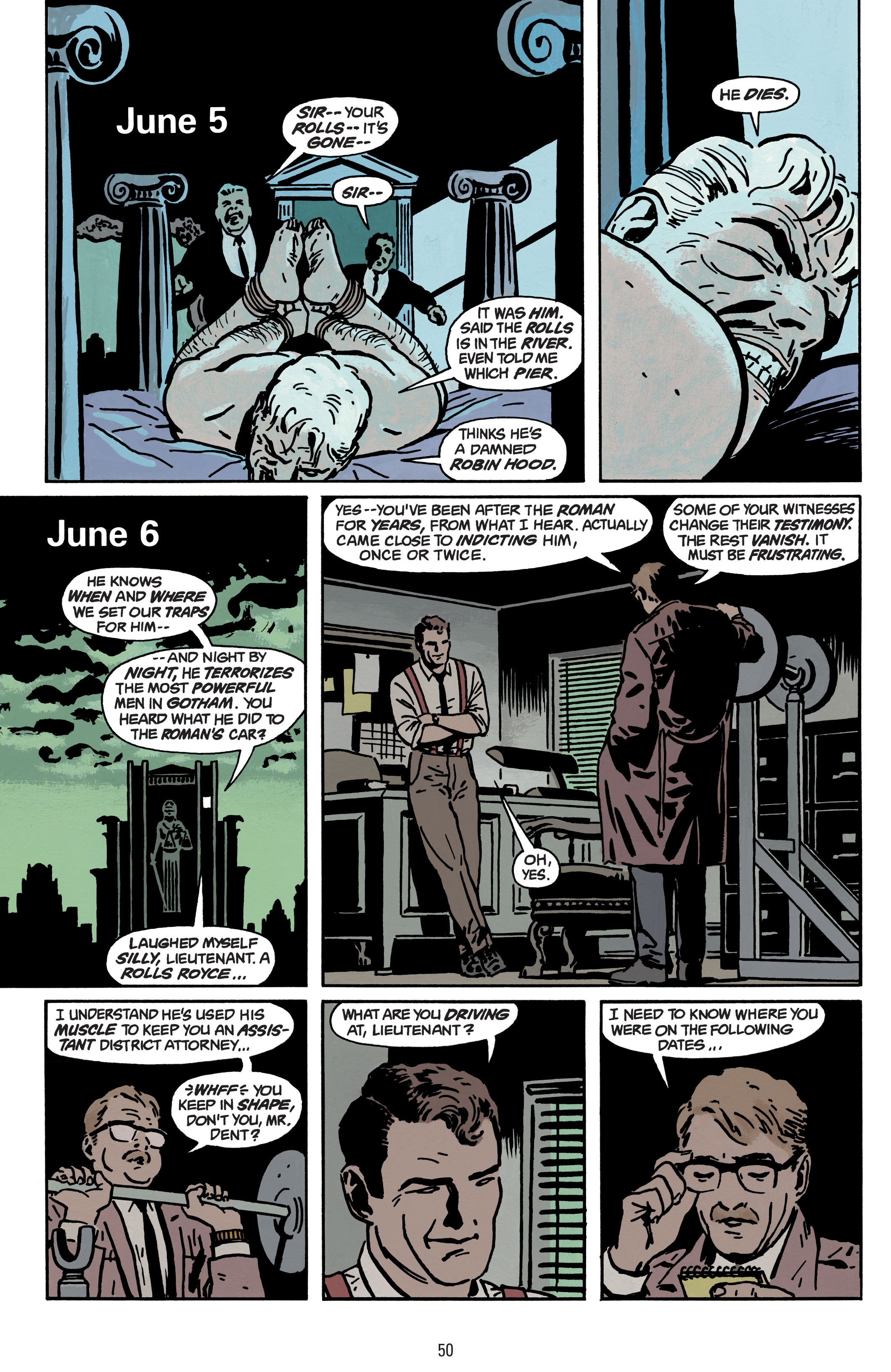 Read online Batman: Year One: The Deluxe Edition comic -  Issue # TPB - 51