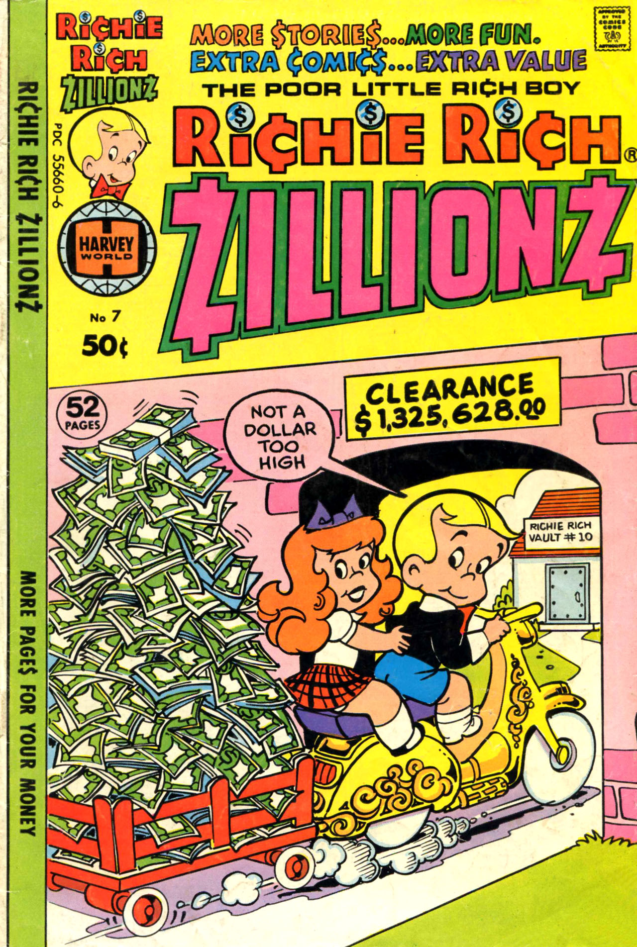 Read online Richie Rich Zillionz comic -  Issue #7 - 1