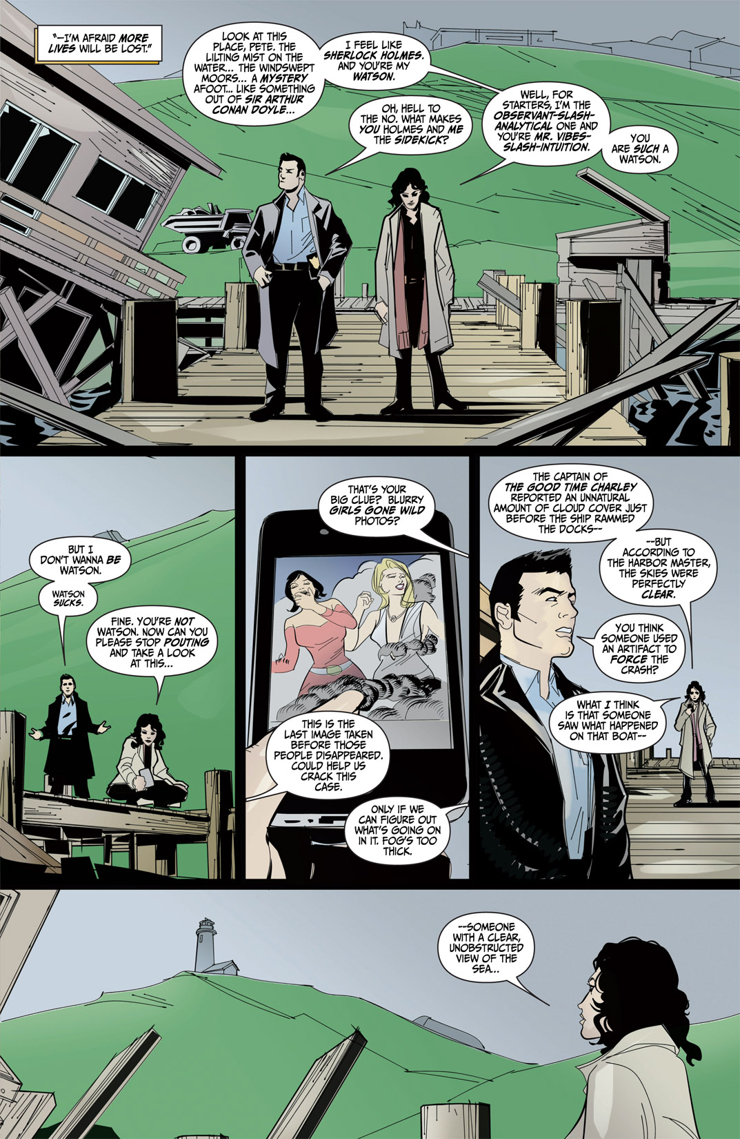Read online Warehouse 13 comic -  Issue # _TPB - 31