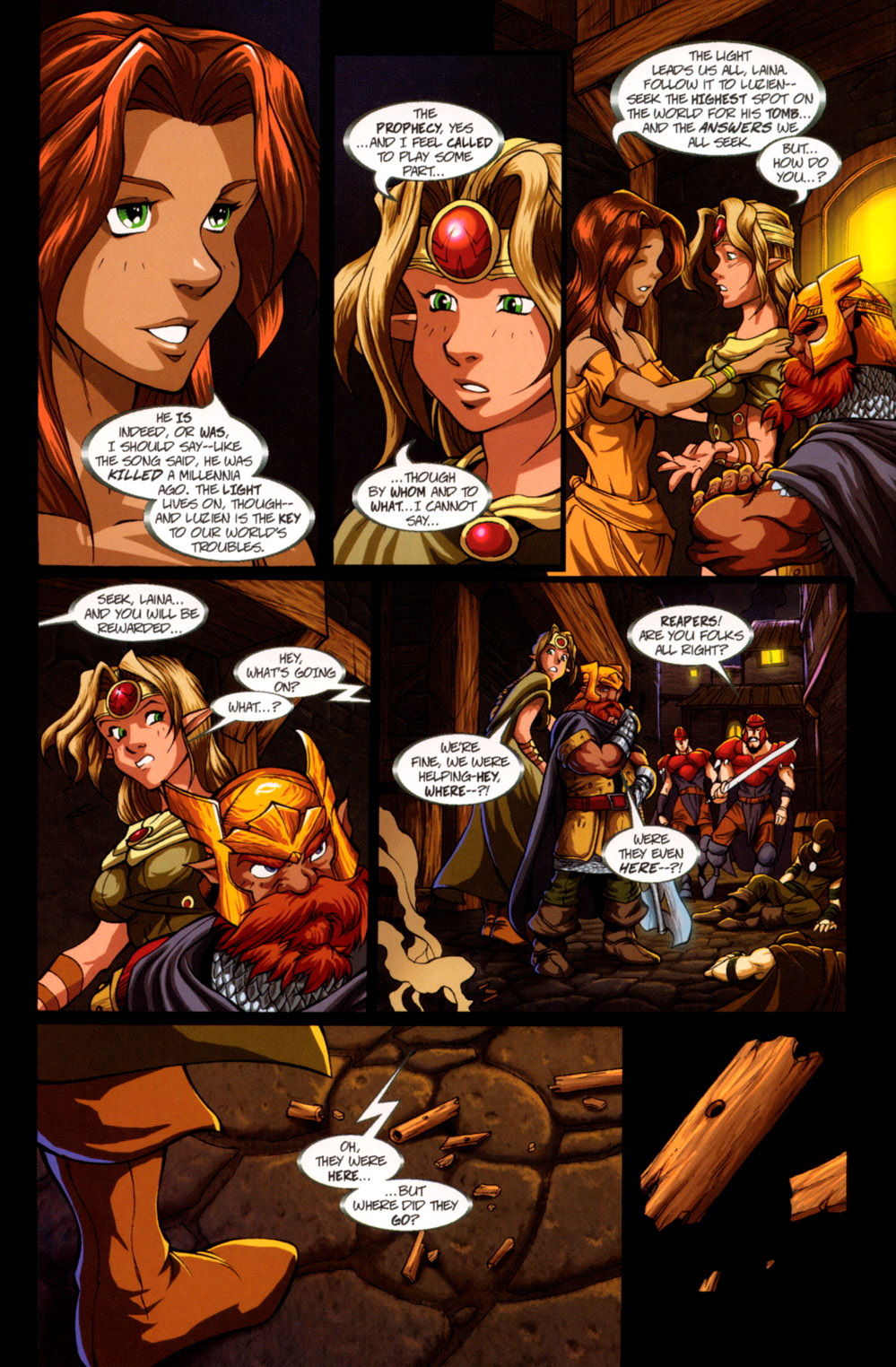 Read online Warlands: Dark Tide Rising comic -  Issue #1 - 10