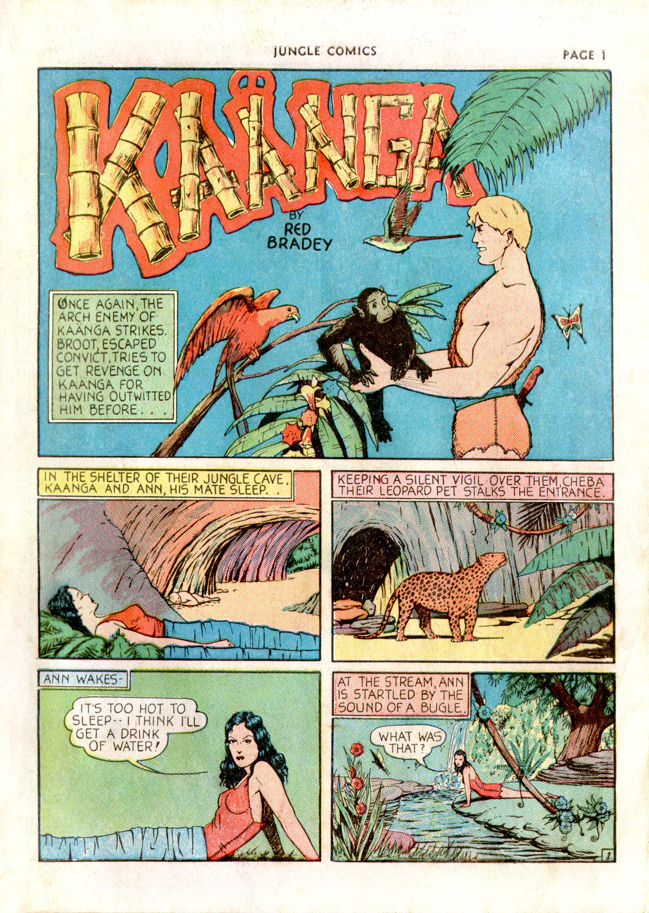 Read online Jungle Comics comic -  Issue #5 - 4