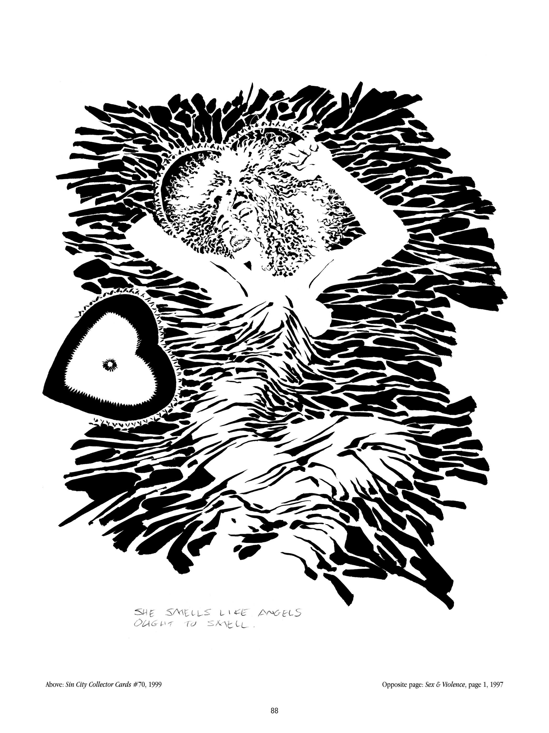 Read online Frank Miller: The Art of Sin City comic -  Issue # TPB - 95