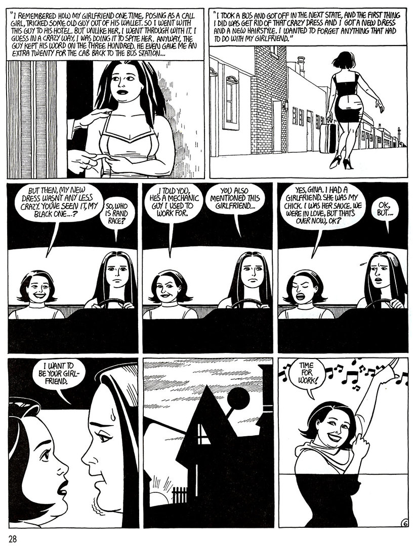 Read online Love and Rockets (1982) comic -  Issue #43 - 30