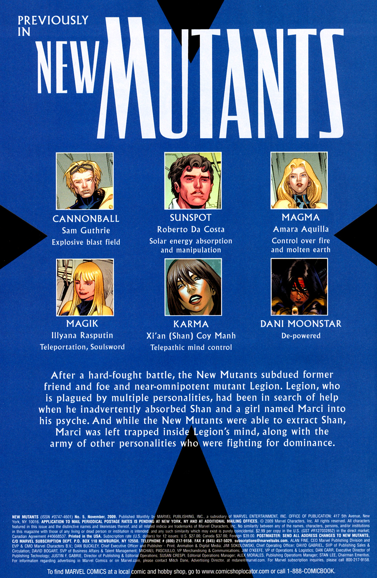 Read online New Mutants (2009) comic -  Issue #5 - 4