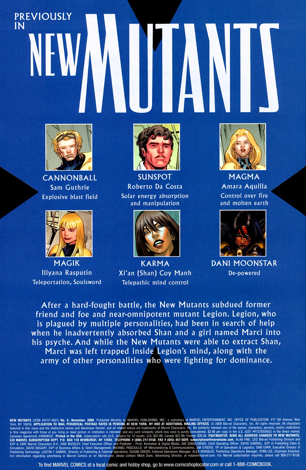 New Mutants (2009) Issue #5 #5 - English 4