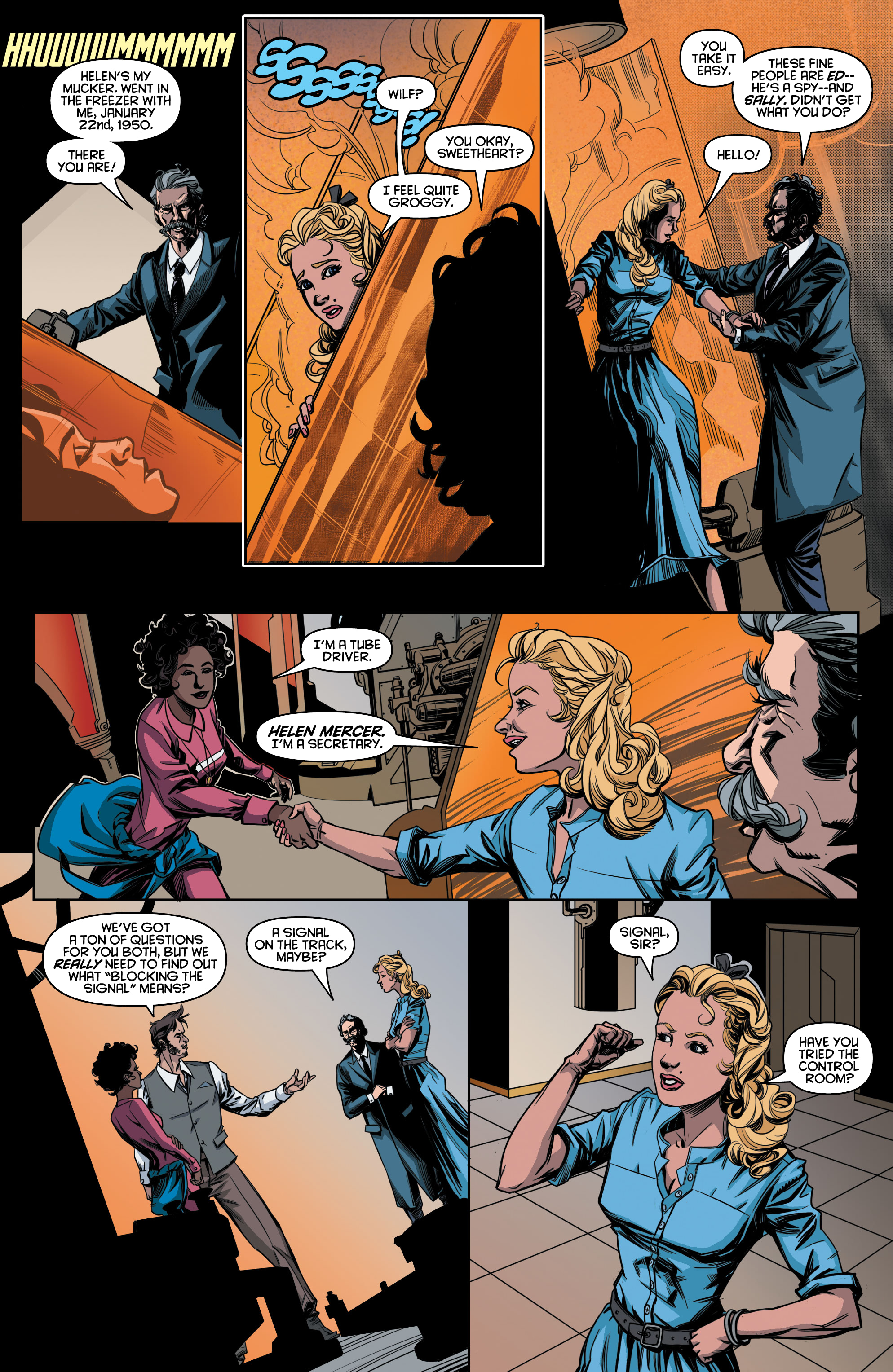 Read online Last Line comic -  Issue #2 - 18