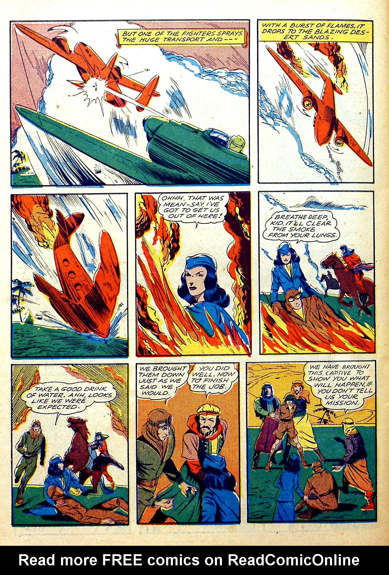 Read online Captain Flight Comics comic -  Issue #6 - 38